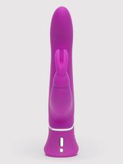 Happy Rabbit Curve Thrusting Rechargeable Rabbit Vibrator, Purple, hi-res