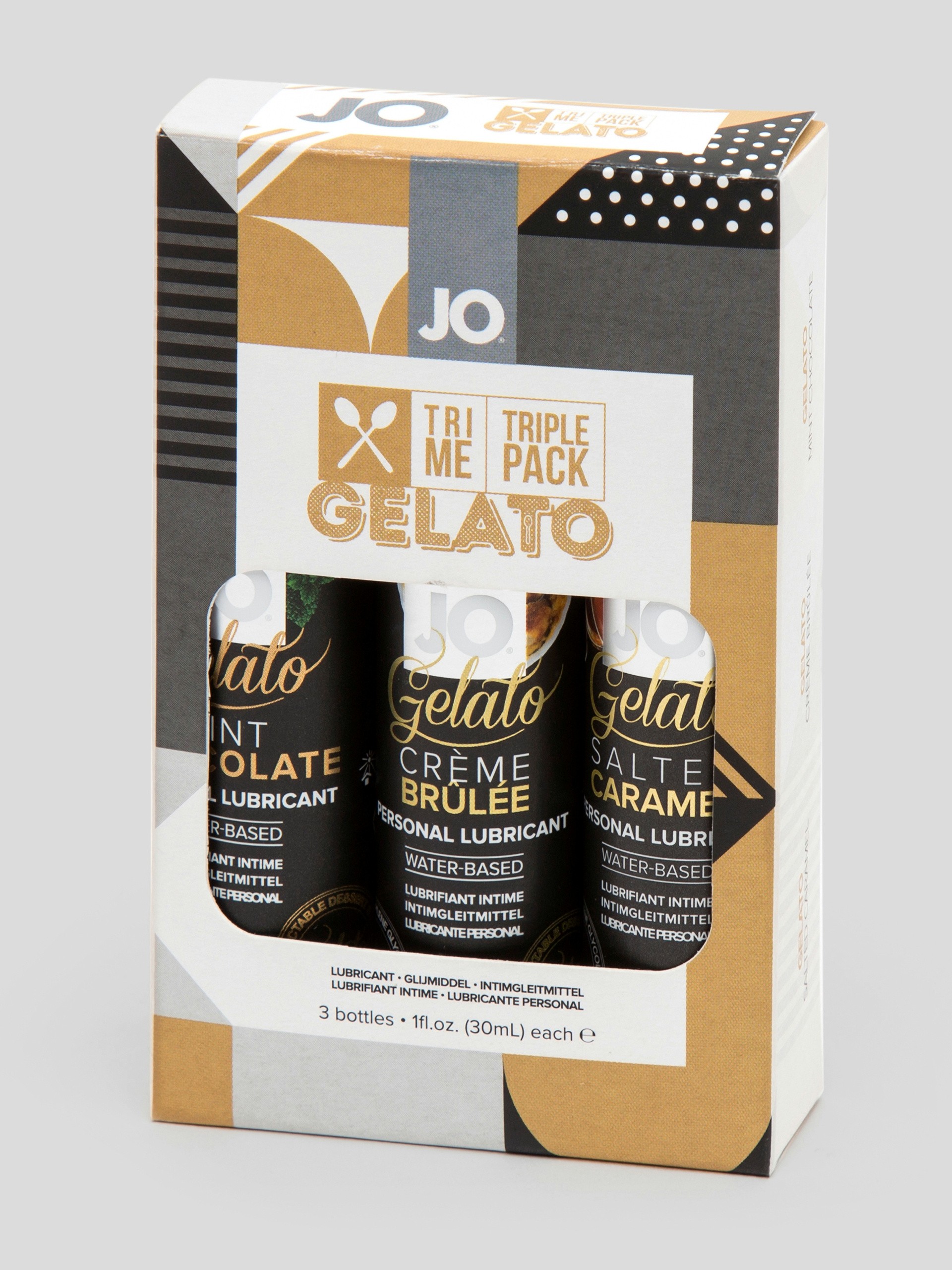 System JO Tri Me Gelato Lubricant Triple Pack (3 x 30ml), , hi-res