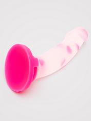 Lovehoney Heart Pounder Silicone Dildo 7 Inch, Pink, hi-res