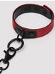 Bondage Boutique Ruby Velvet Collar, Wrist and Ankle Cuff Kit (3 Piece), Red, hi-res