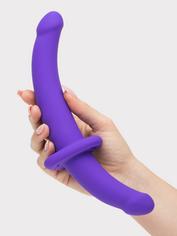 Lovehoney Double Take Double-Ended Strap-On Dildo, Purple, hi-res