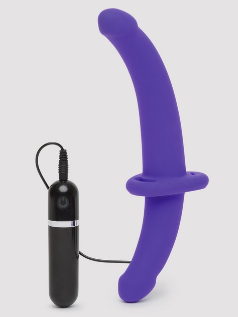 Lovehoney Double Duty Vibrating Double Ended Strap On Dildo