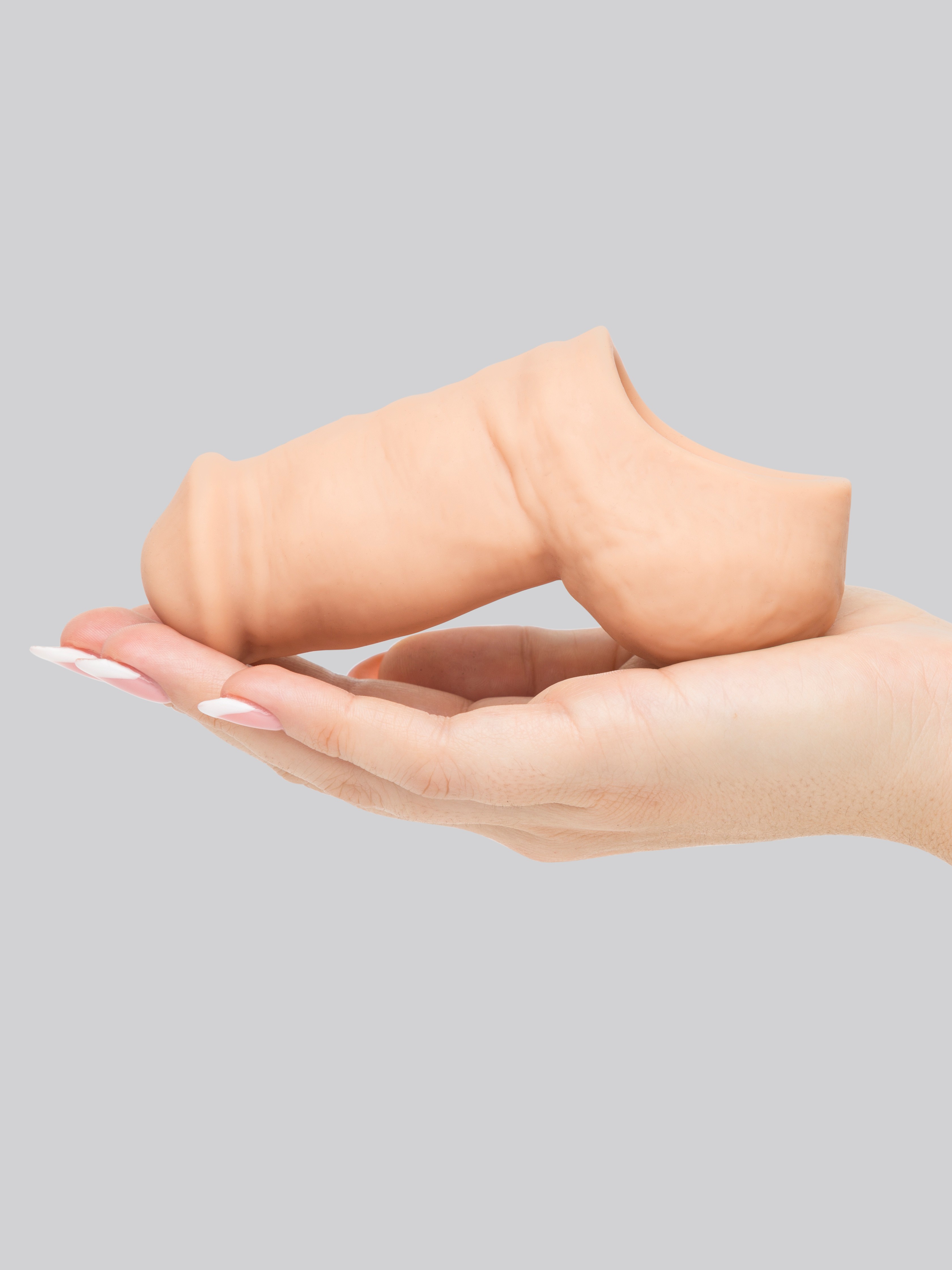 Packer Gear Soft Hollow Silicone STP Packer 4 Inch, Flesh Pink, hi-res