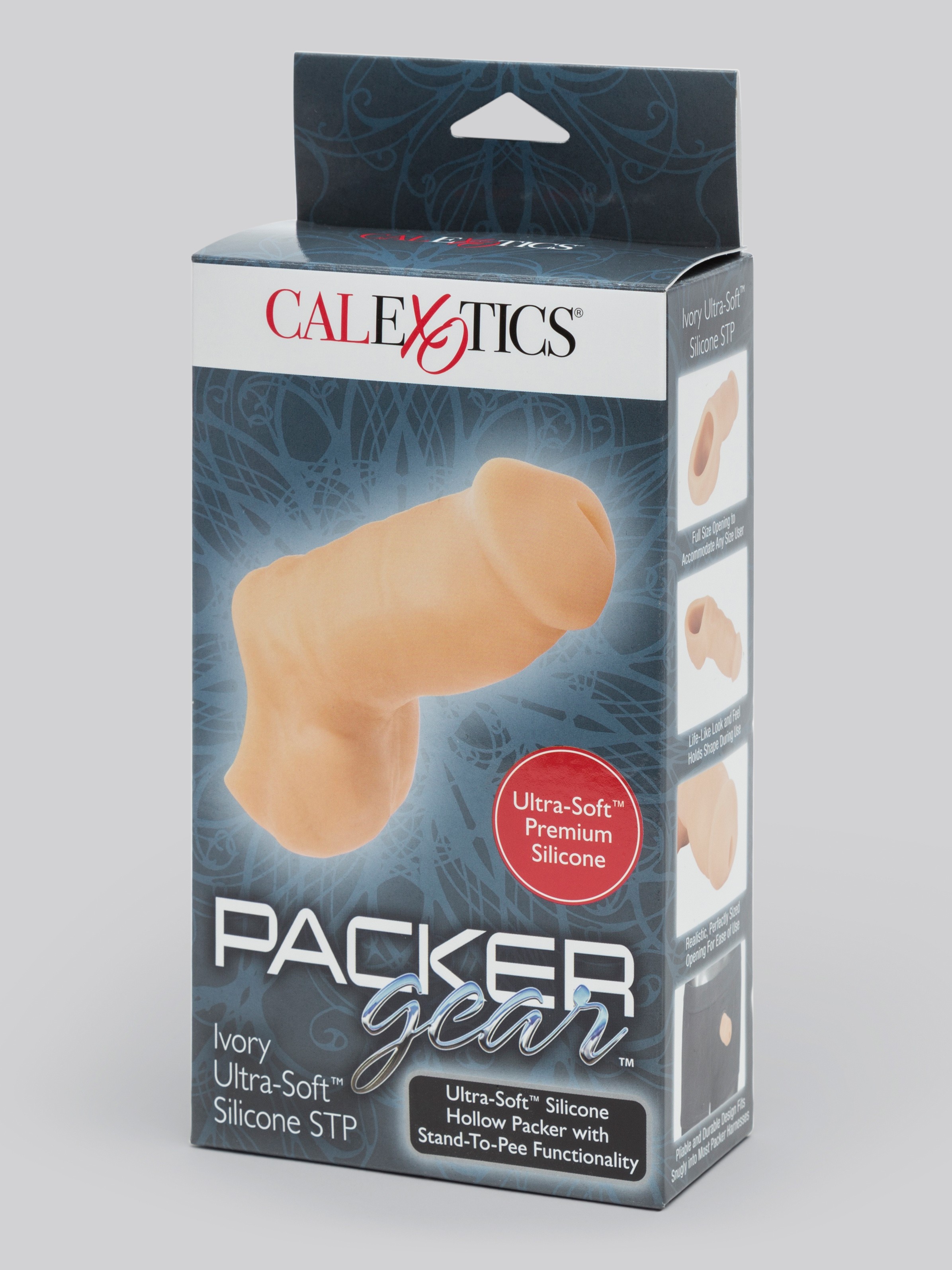 Packer Gear Soft Hollow Silicone STP Packer 4 Inch, Flesh Pink, hi-res