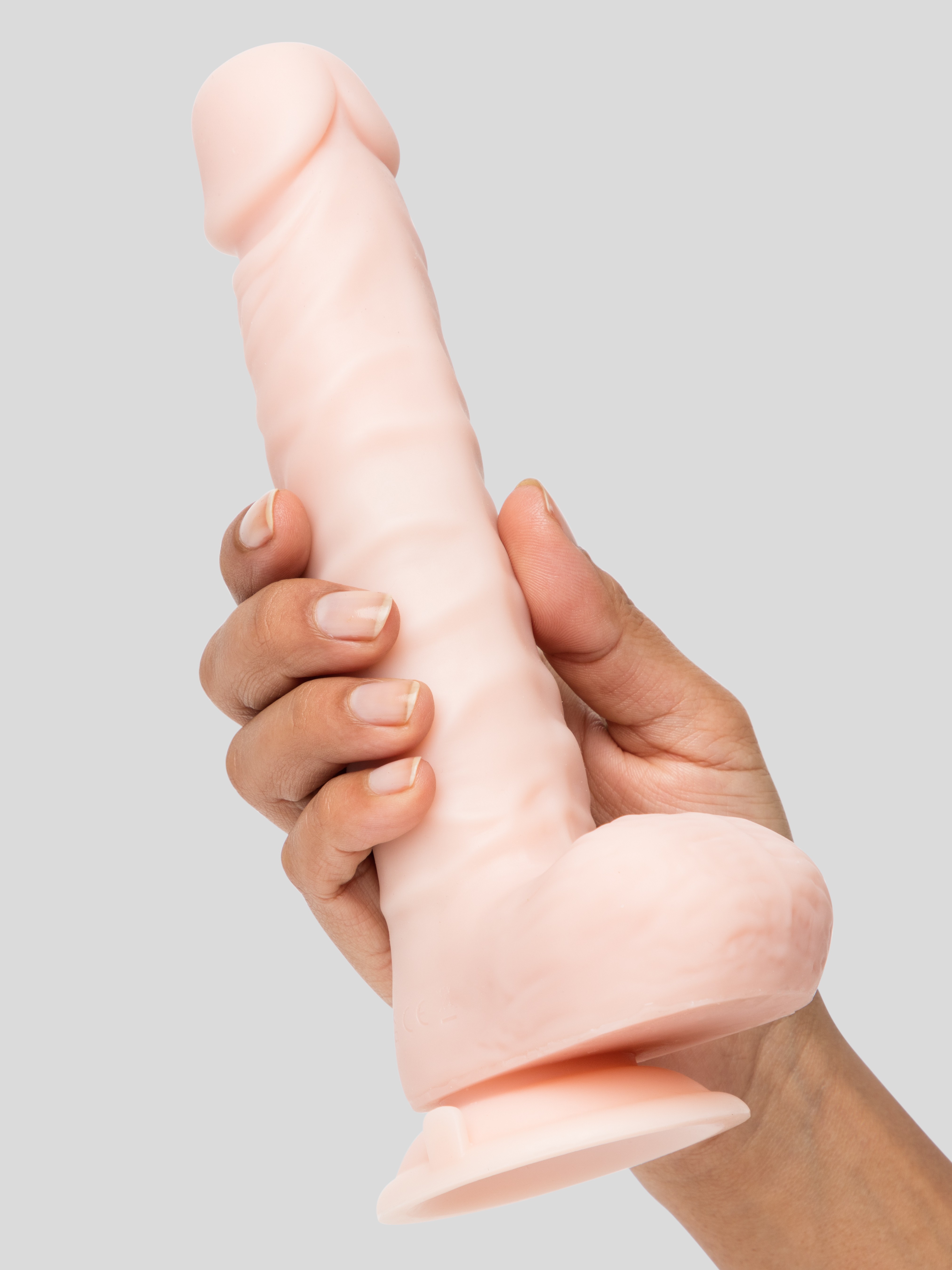 Lifelike Lover Luxe Thrusting and Rotating Dildo 8 Inch, Flesh Pink, hi-res