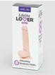 Lifelike Lover Luxe Thrusting and Rotating Dildo 8 Inch, Flesh Pink, hi-res