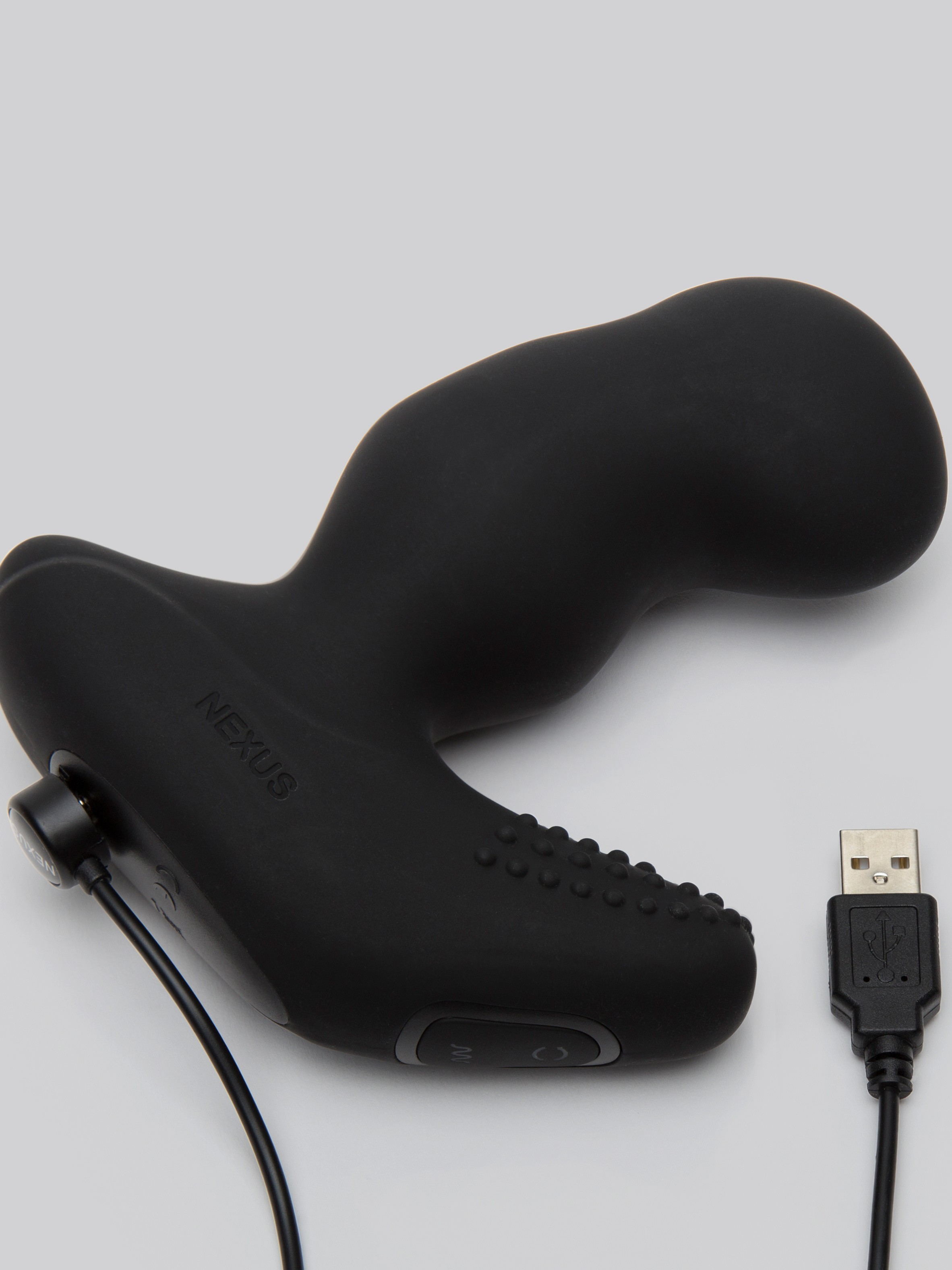 Nexus Revo Extreme Remote Control Rotating Prostate Massager, Black, hi-res