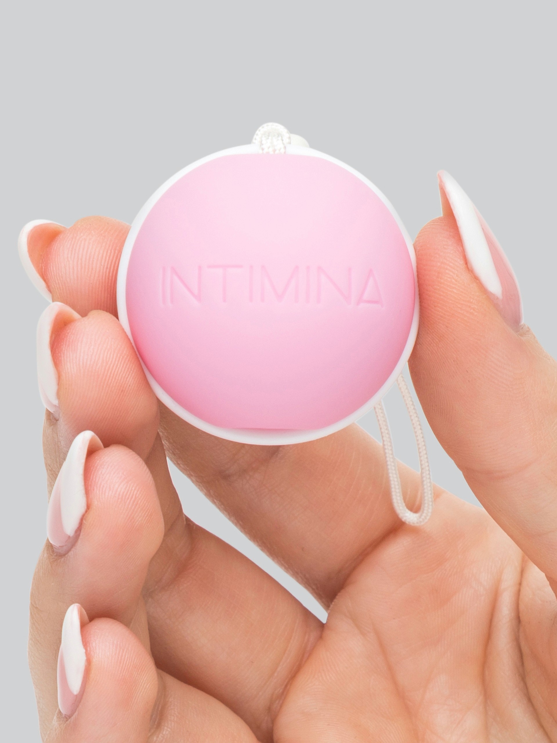 Intimina Laselle Weighted Jiggle Ball Set (3 Piece), Pink, hi-res