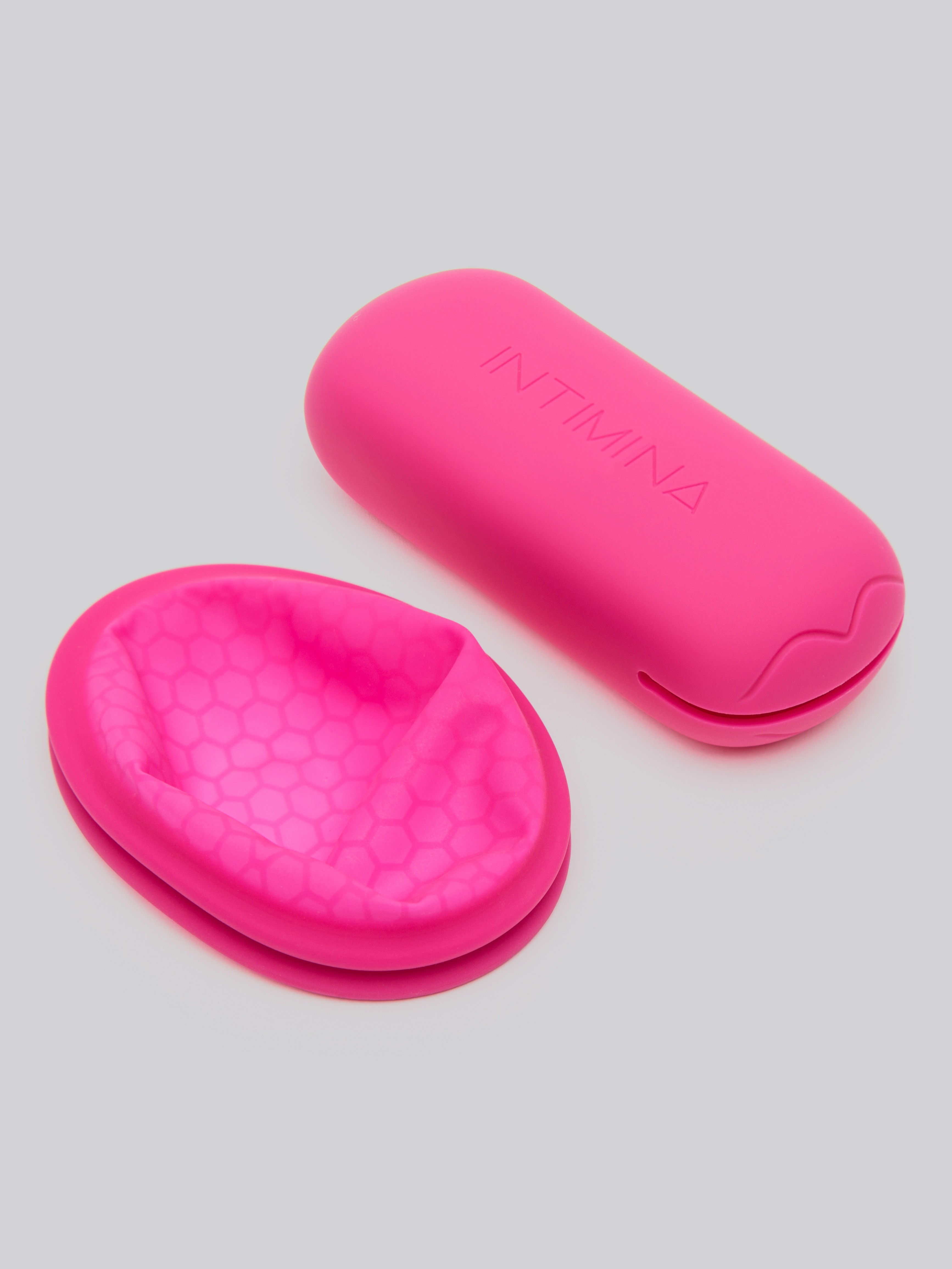 Intimina Ziggy Ultimate Comfort Flat-Fit Menstrual Cup, Pink, hi-res