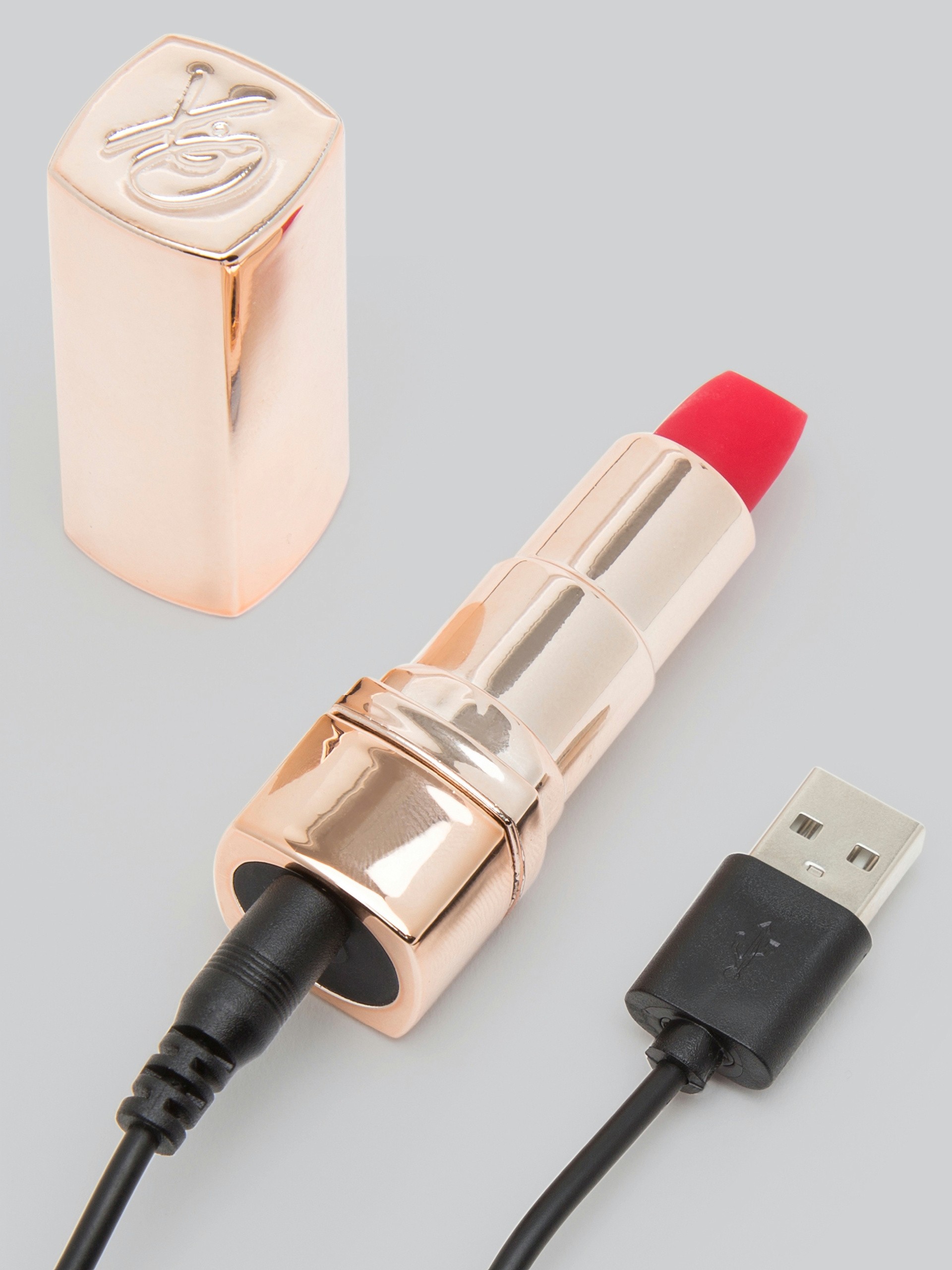 Hide & Play 10 Function Lipstick Vibrator, Red, hi-res