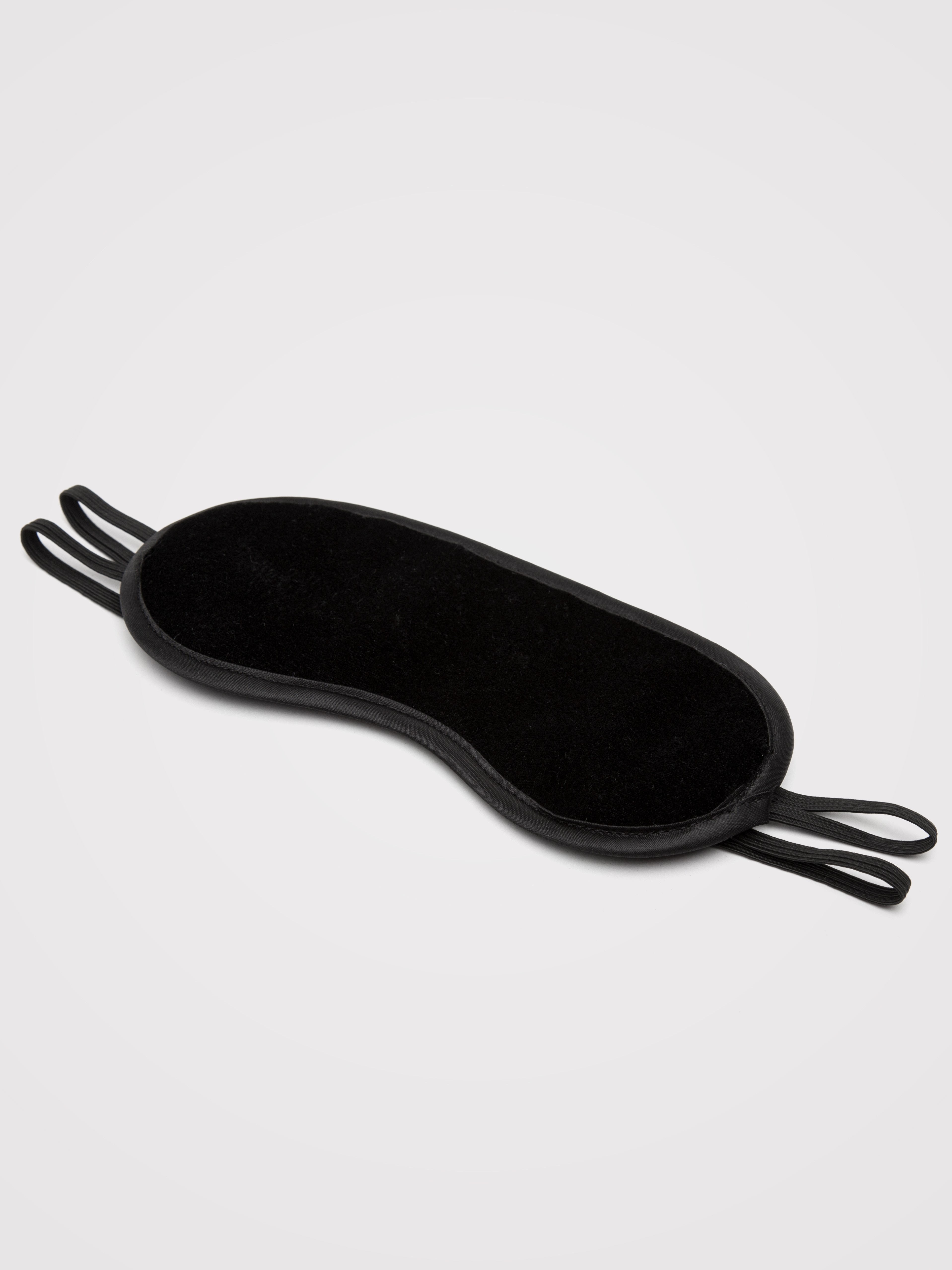 DOMINIX Deluxe Inflatable Spreader Bar, Cuff and Blindfold Set, Black, hi-res