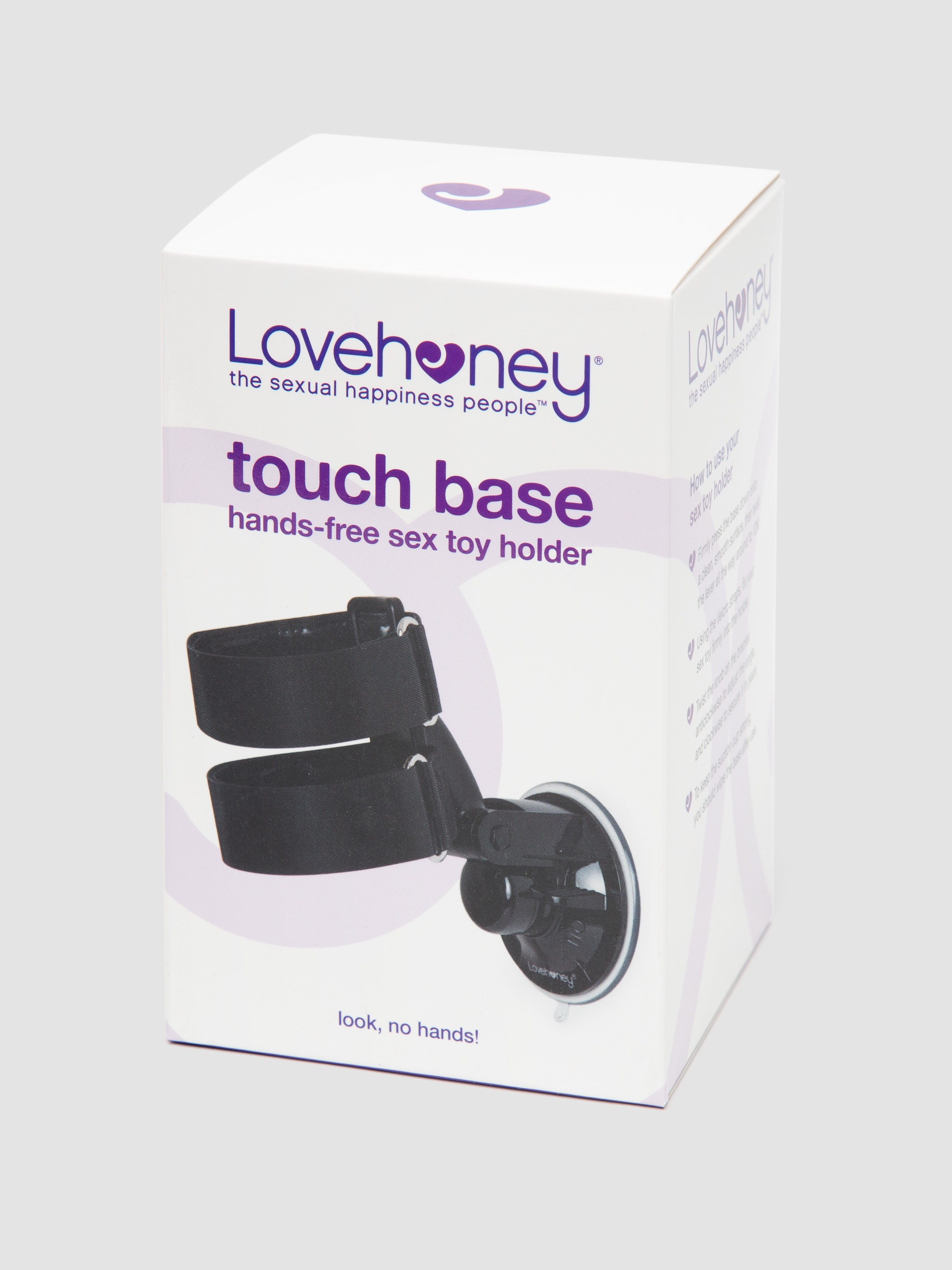 Lovehoney Hands-Free Sex Toy Holder, Black, hi-res