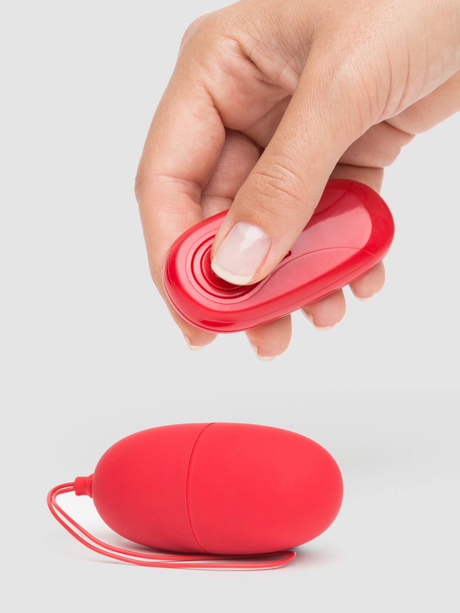 Lovehoney Secret Sensations Remote Control Love Egg, Red, hi-res