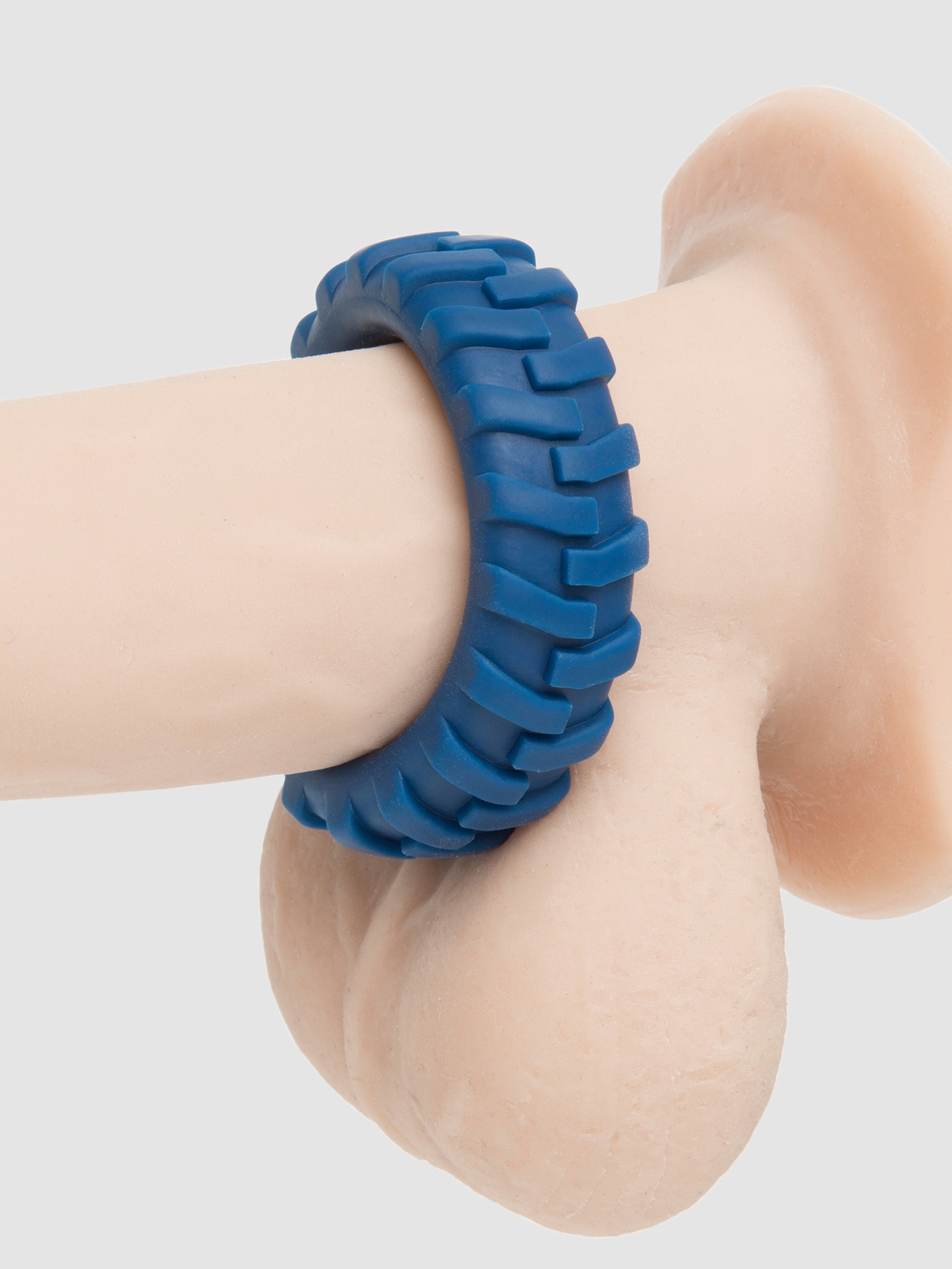 Stretchy Silicone Cock Ring Set (10 Pack), Black, hi-res