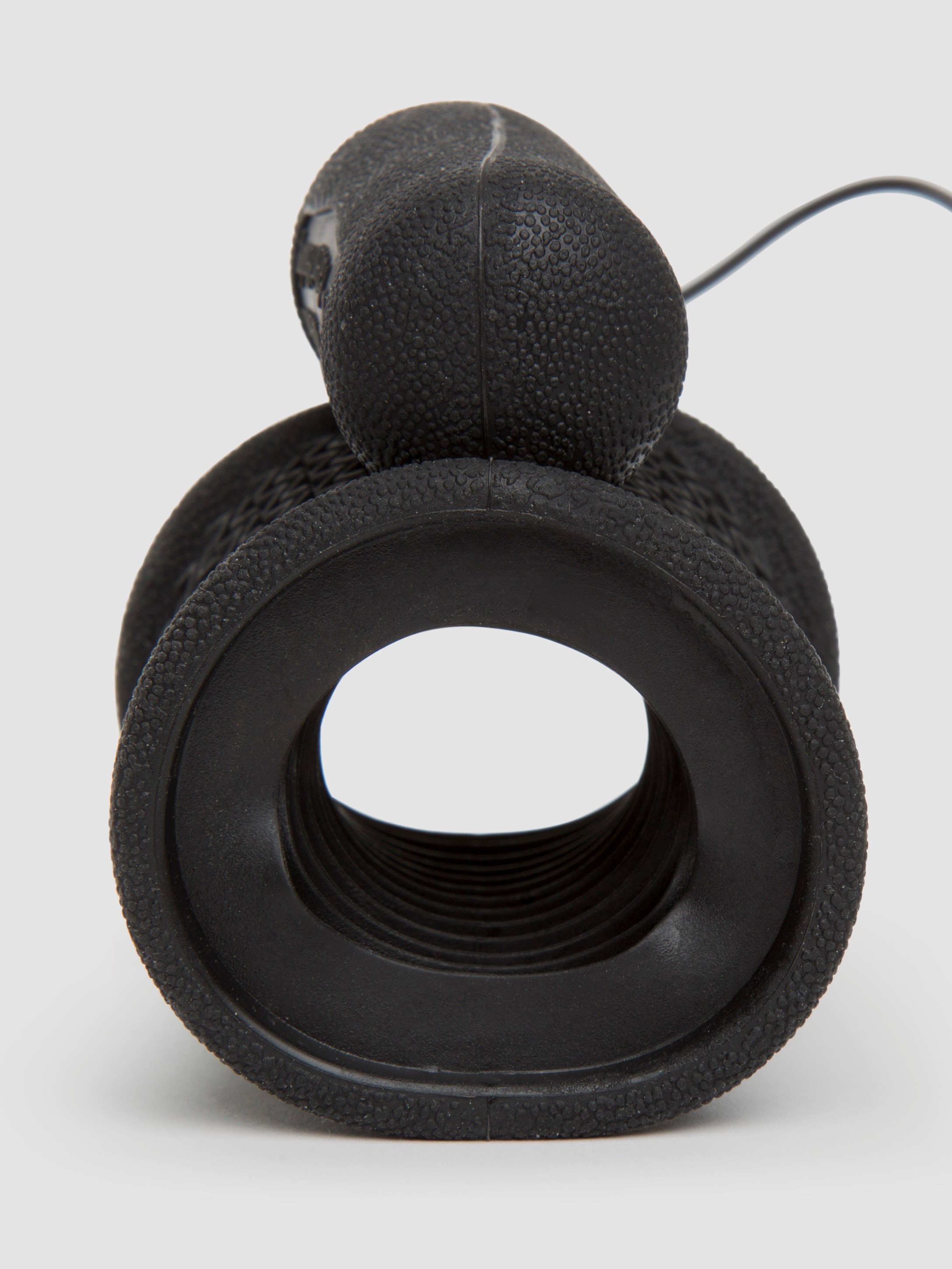 Tremble Wired Vibrating Male Masturbator, Black, hi-res