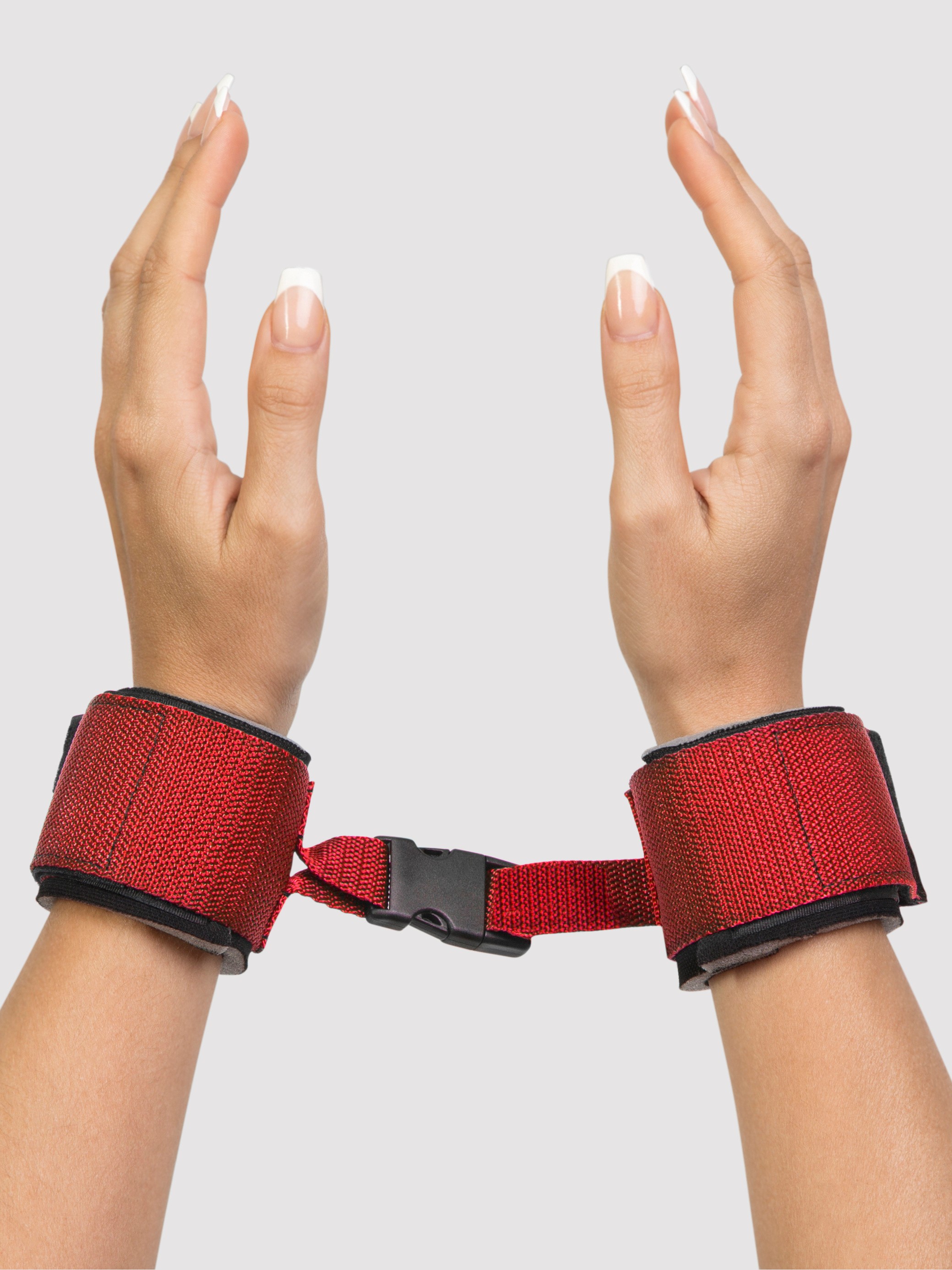 Scarlet Bound Wrist or Ankle Cuffs, Red, hi-res