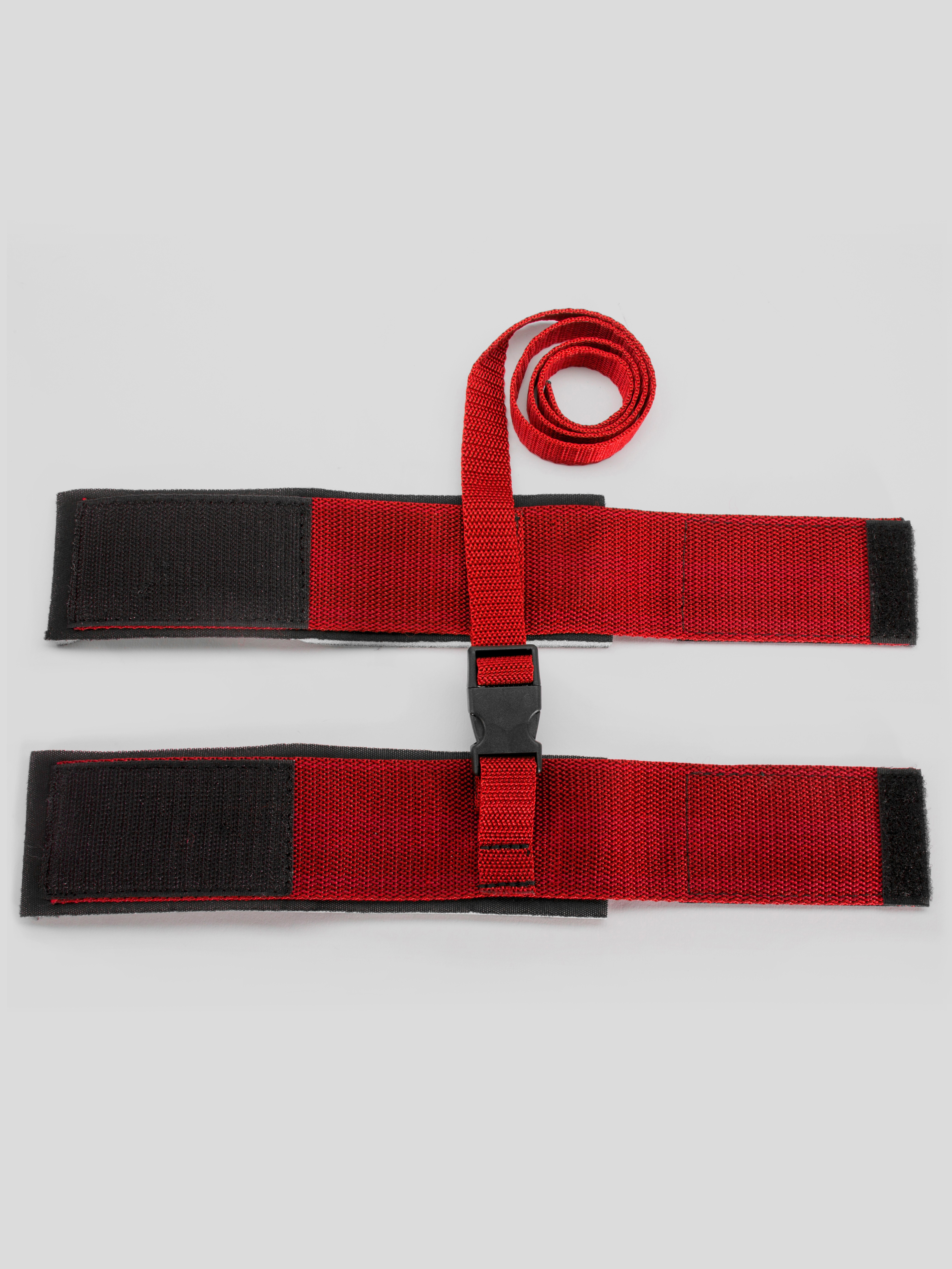 Scarlet Bound Wrist or Ankle Cuffs, Red, hi-res