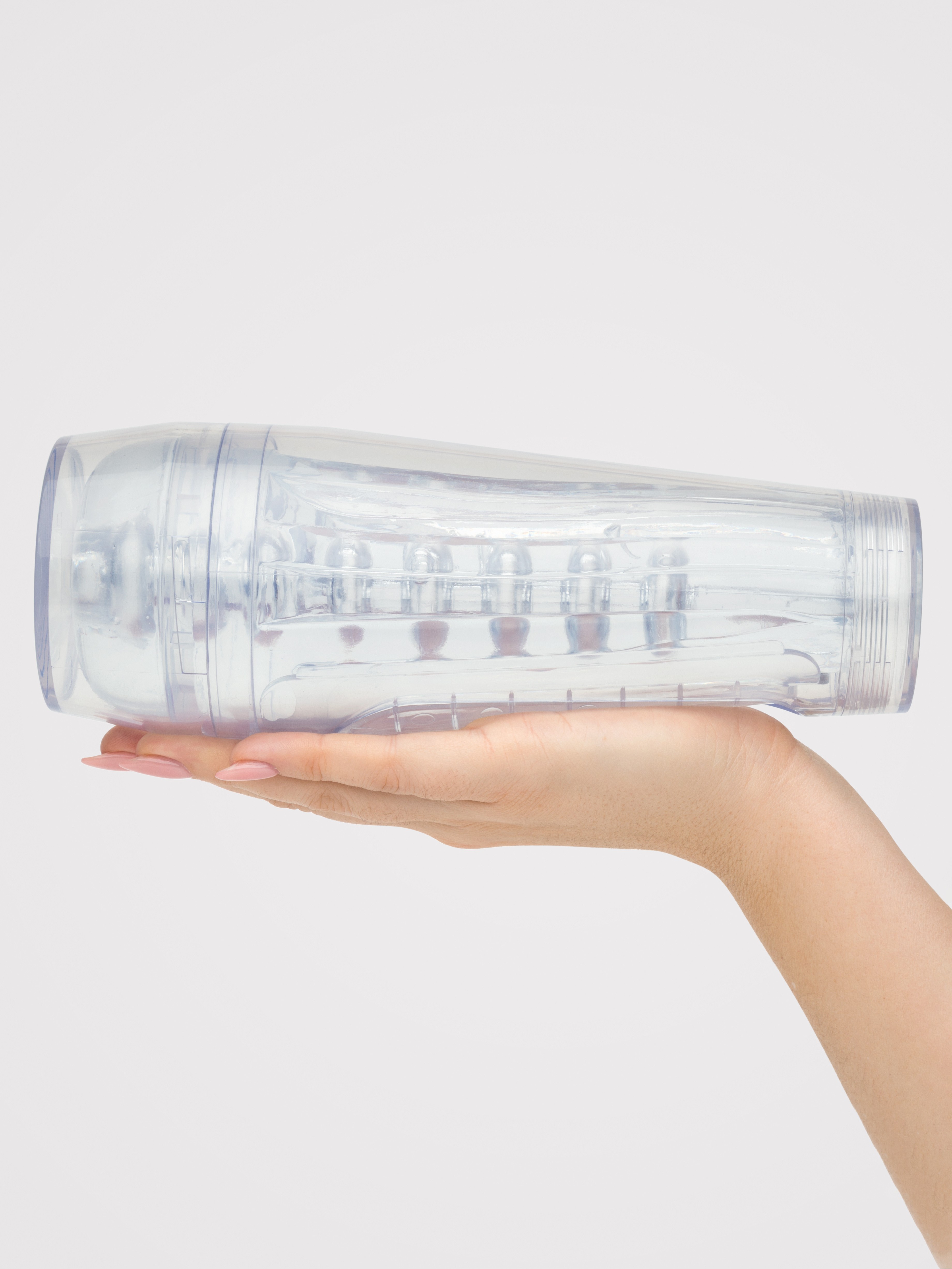 Main Squeeze OPTIX Male Masturbator, Clear, hi-res