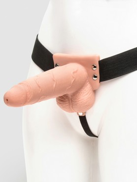 Fetish Fantasy Ejaculating Hollow Strap On 7.5 Inch