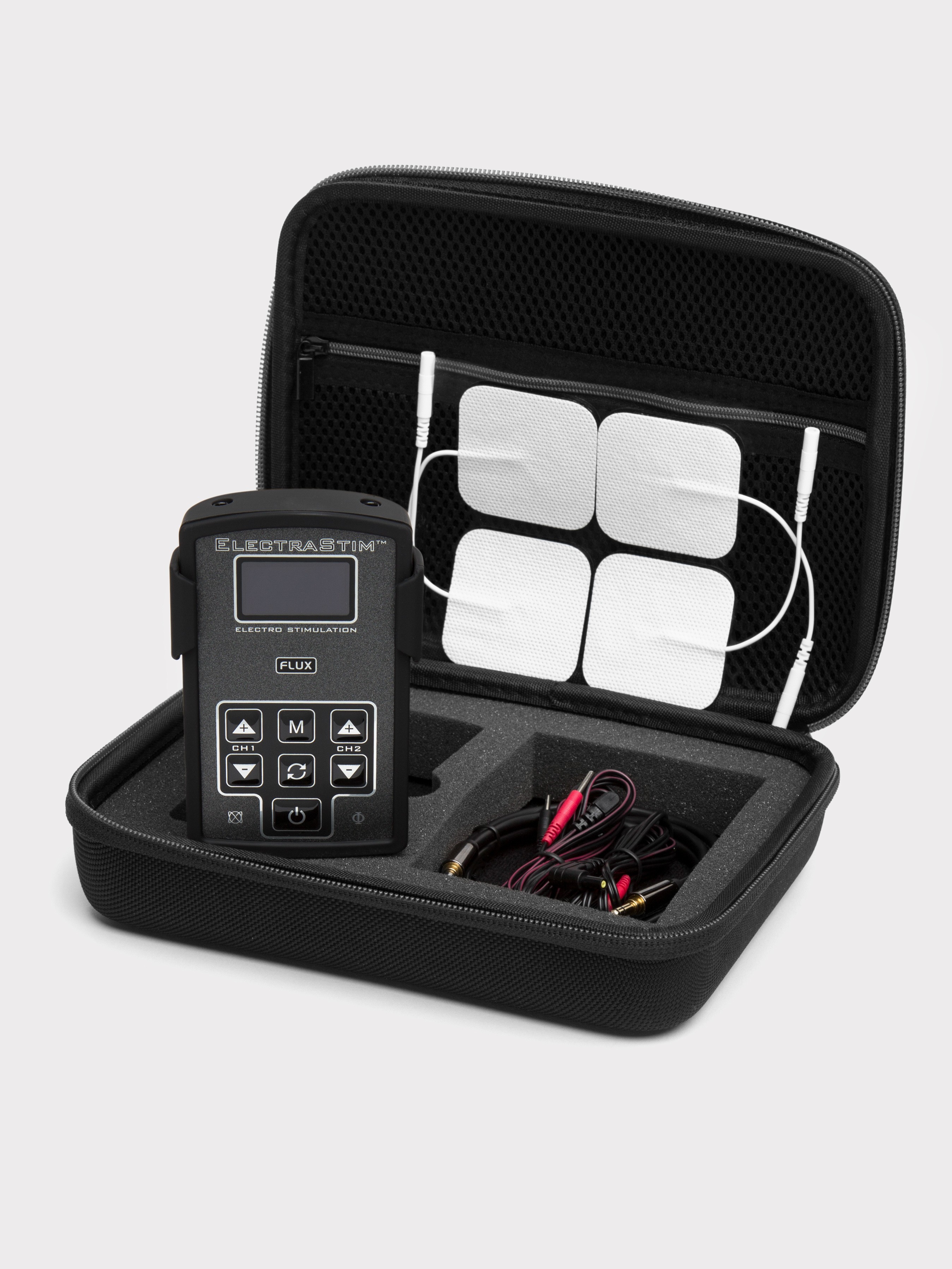 Electrastim FLUX Dual-Channel Stimulator Kit, Black, hi-res