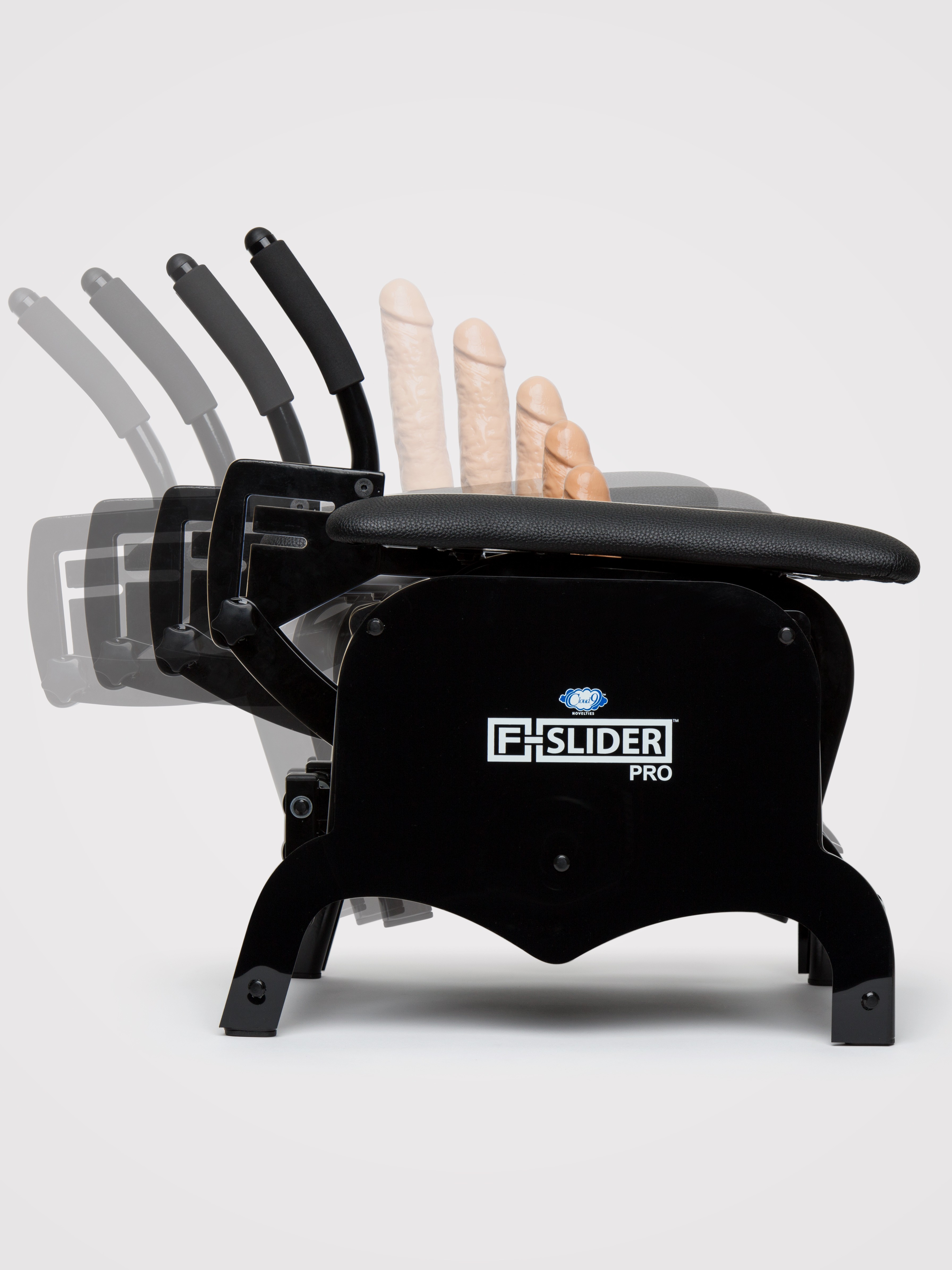 Cloud 9 F-Slider Ride-On Sex Chair, Black, hi-res