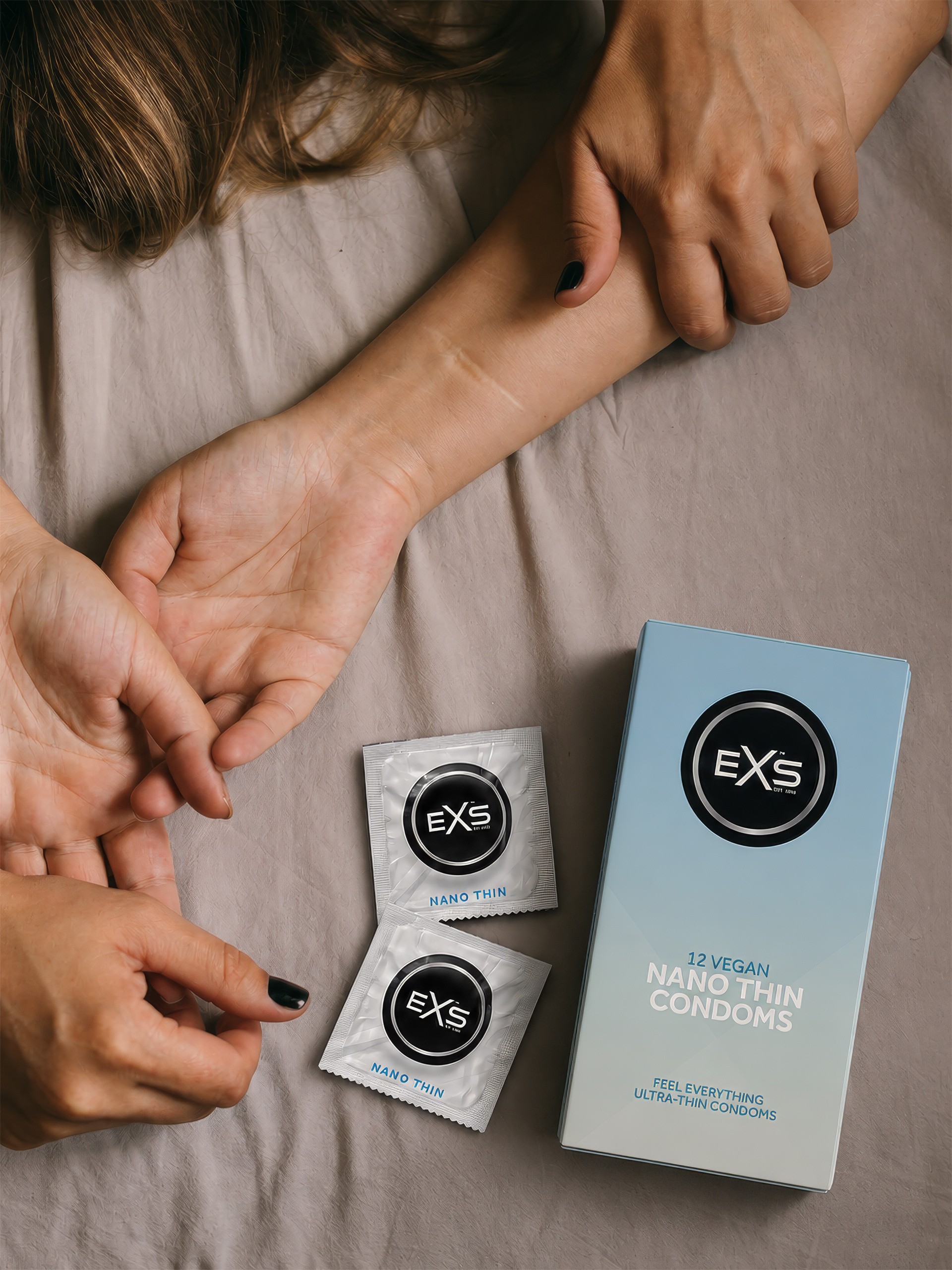 EXS Nano Thin Condoms (12 Pack), , hi-res