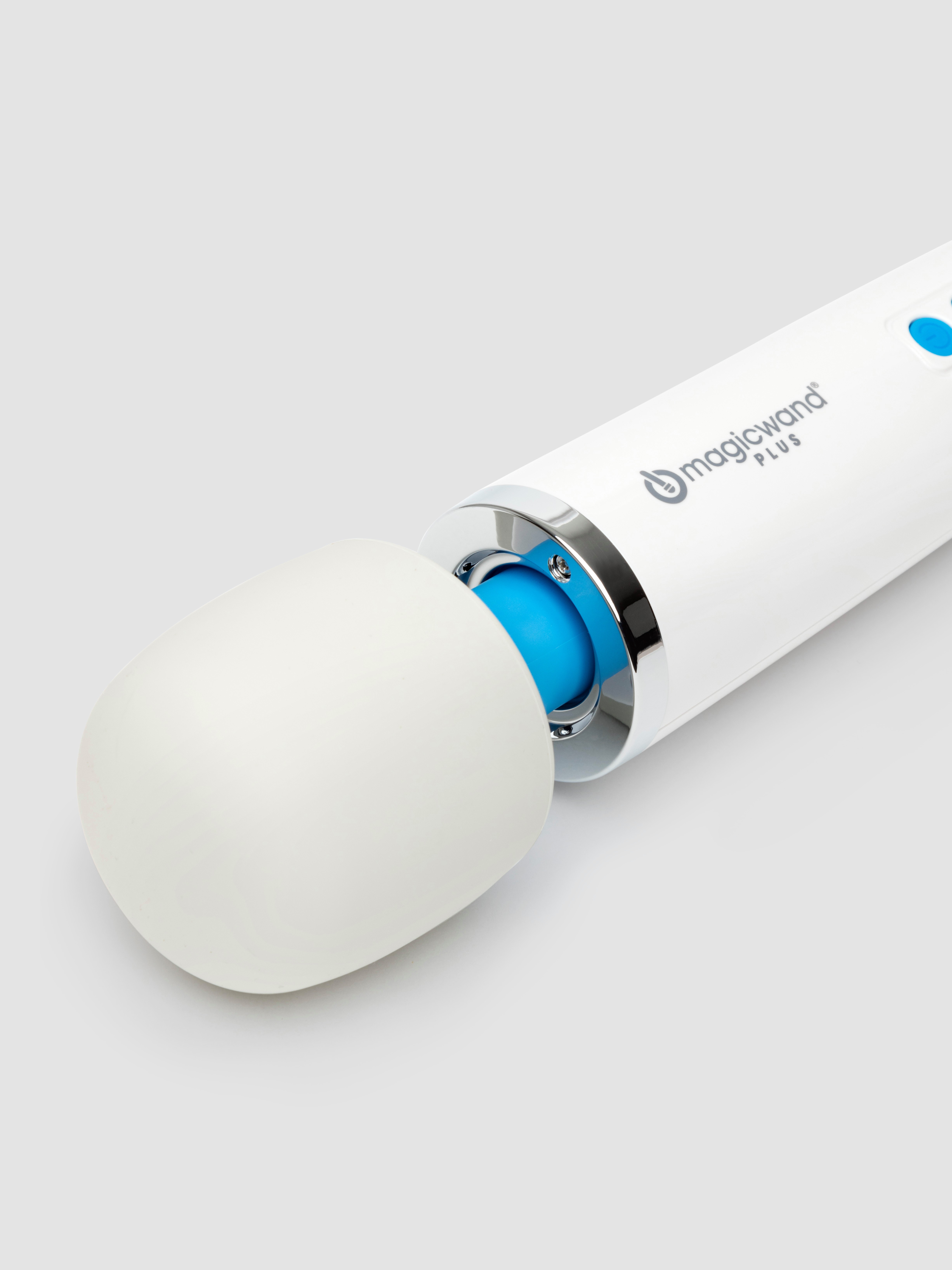 Magic Wand Plus Extra Powerful Plug-In Vibrator, White, hi-res