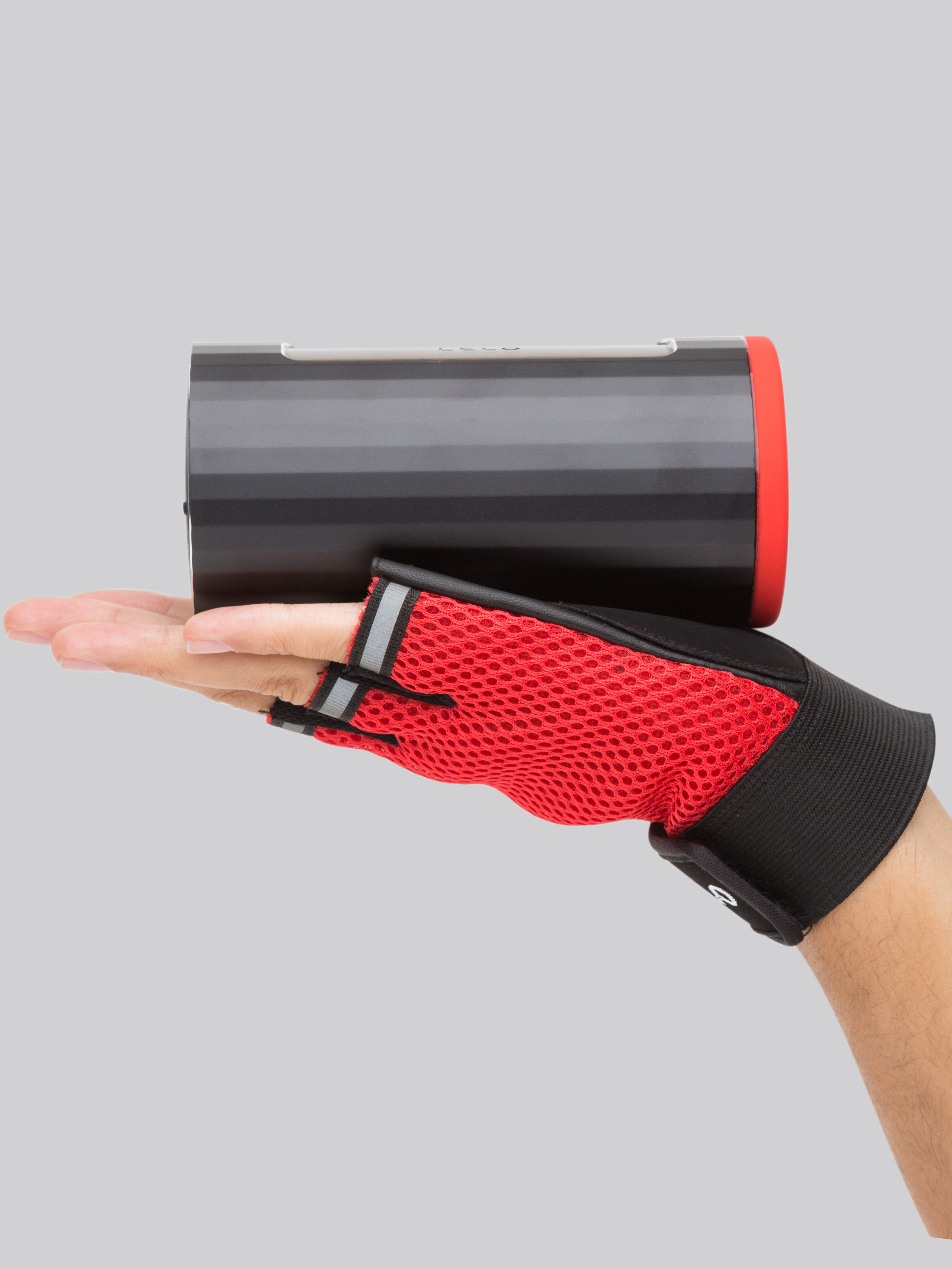 Lelo F1s Developer's Kit App Controlled Rechargeable Male Vibrator, Red, hi-res