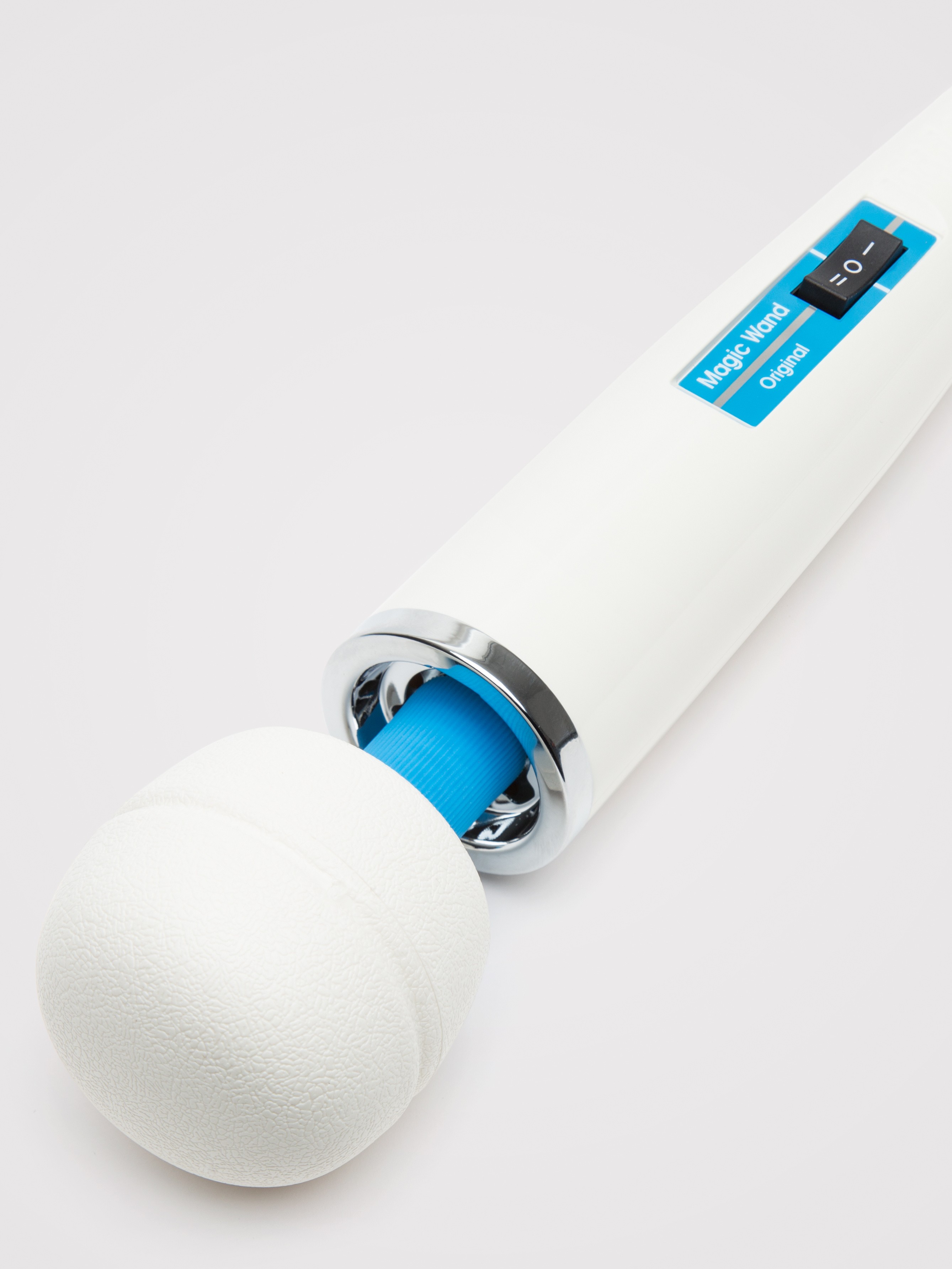Magic Wand Original Extra Powerful Plug-In Vibrator, White, hi-res
