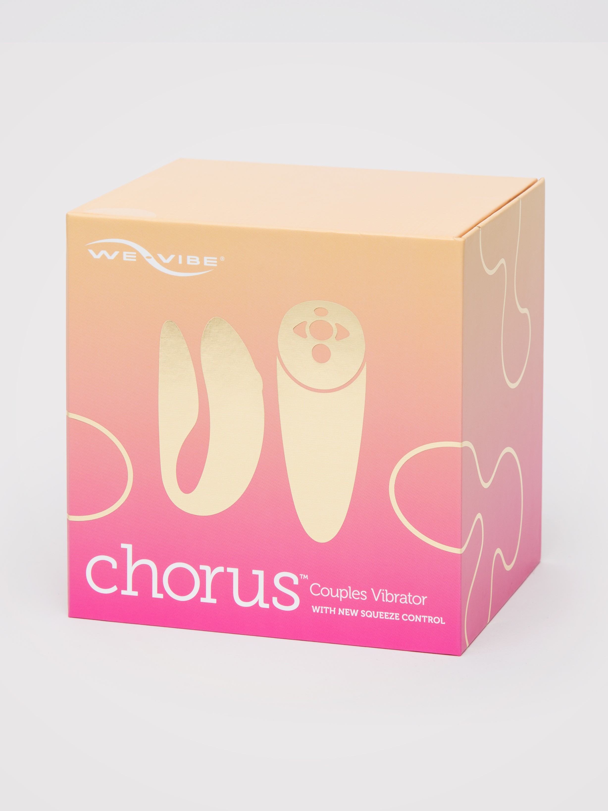 We-Vibe Chorus App and Remote Control Couple's Vibrator, Gold, hi-res