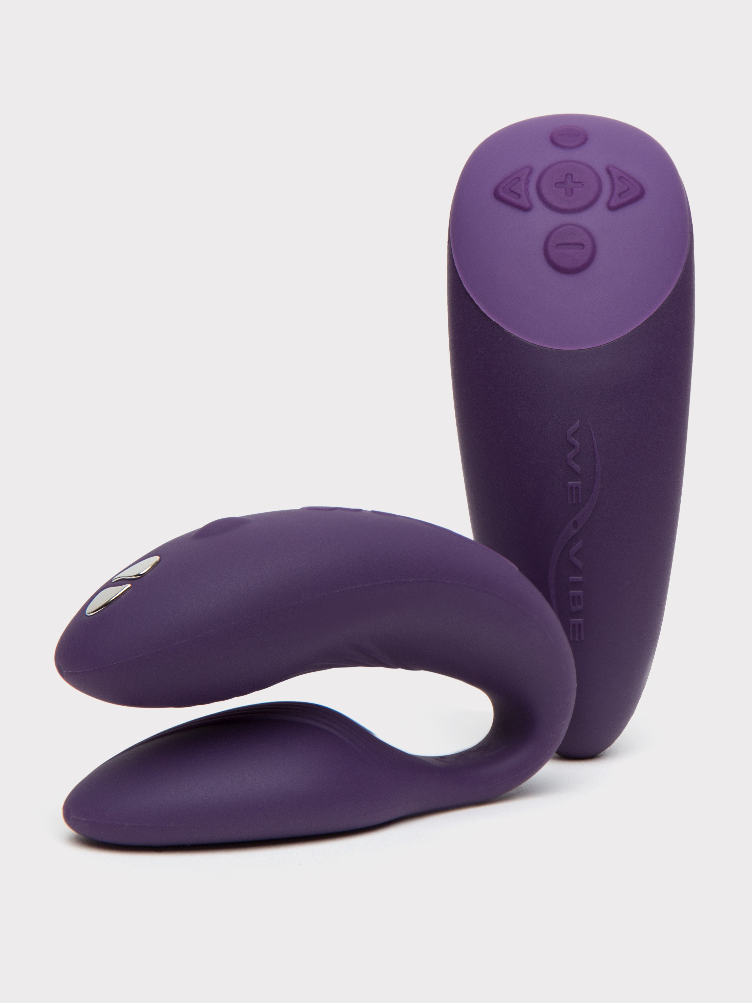 We-Vibe Chorus App and Remote Control Couple's Vibrator, Silver, hi-res