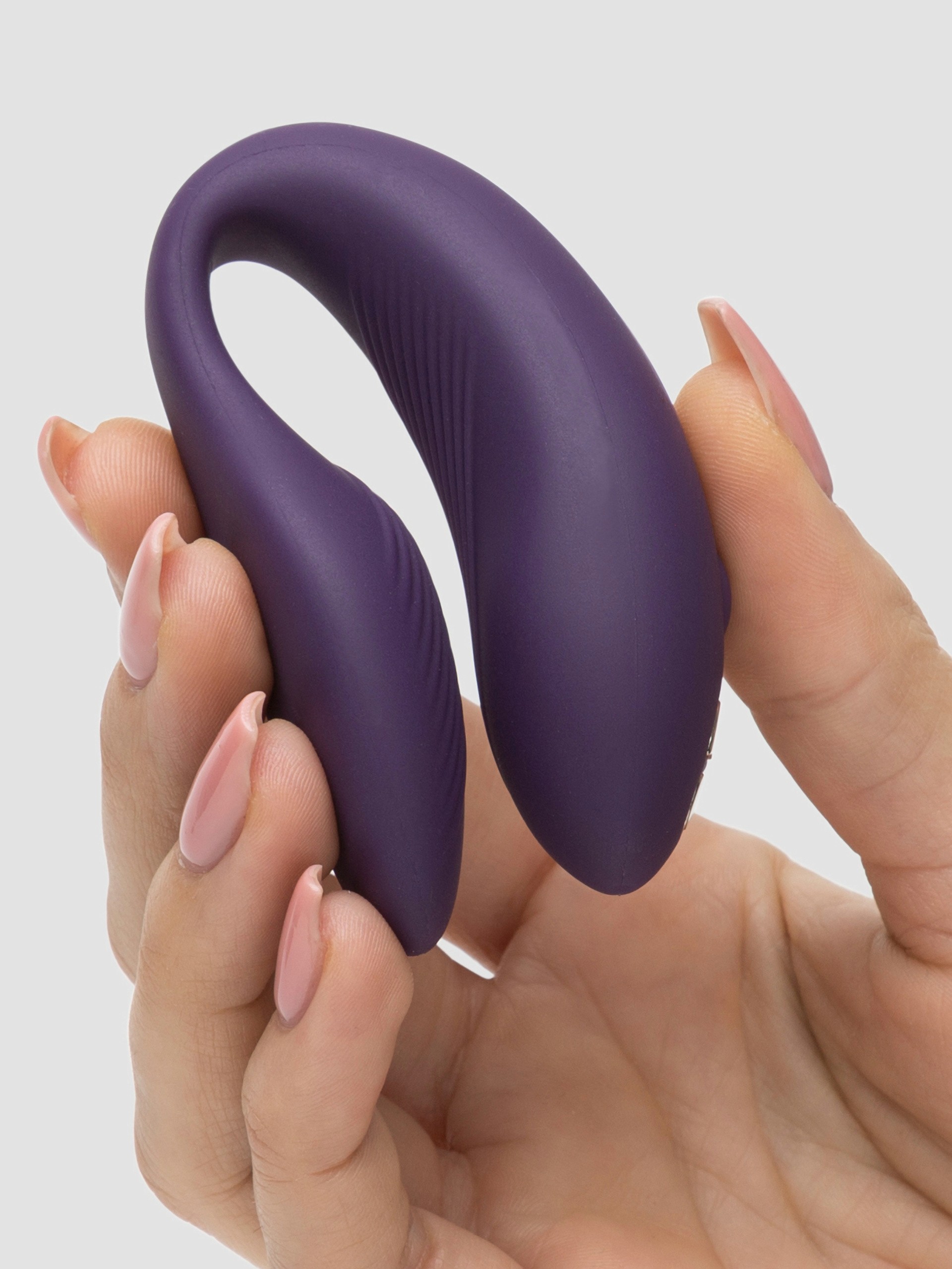 We-Vibe Chorus App and Remote Control Couple's Vibrator, Silver, hi-res