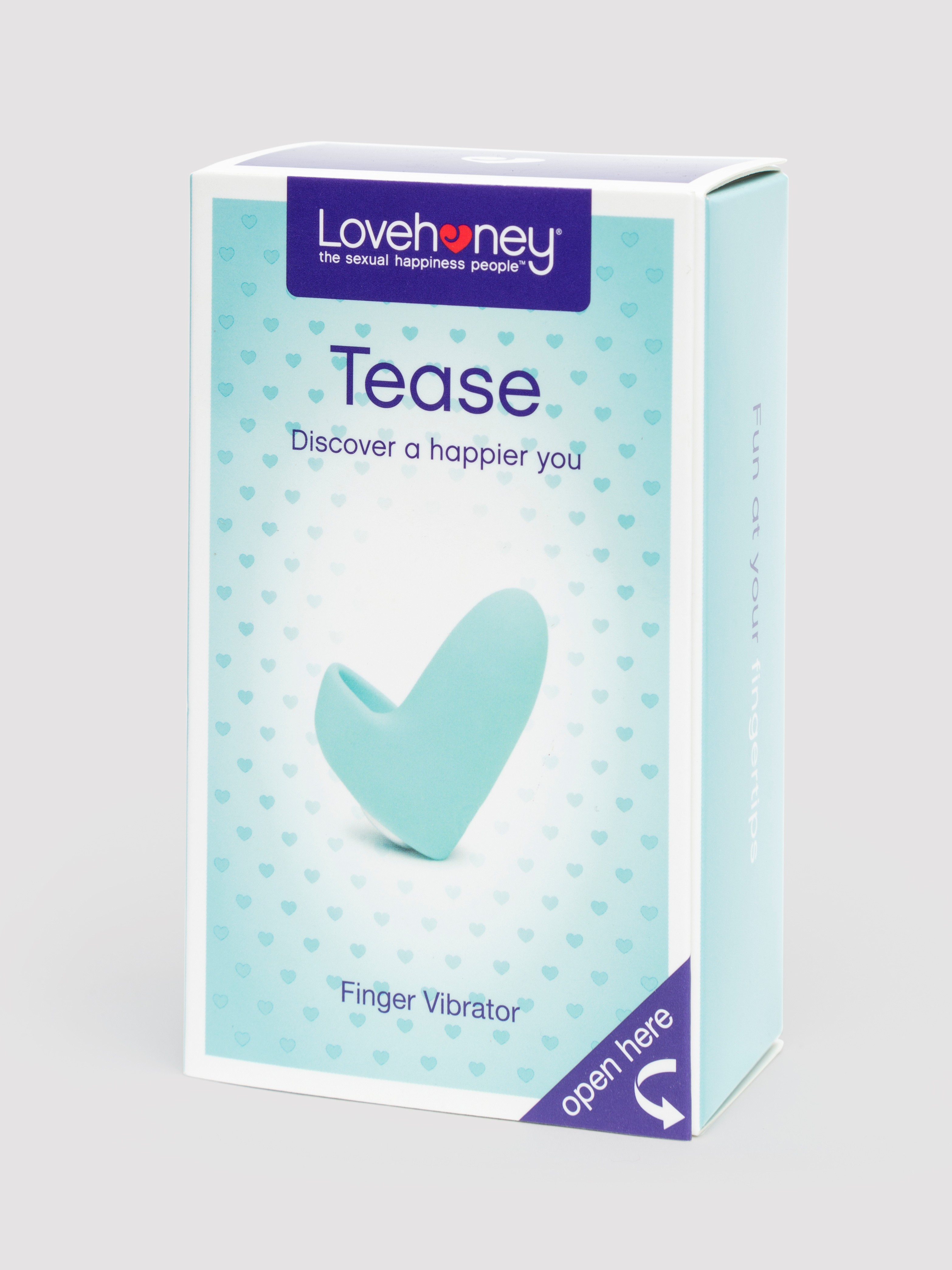 Lovehoney Tease Finger Vibrator, Blue, hi-res