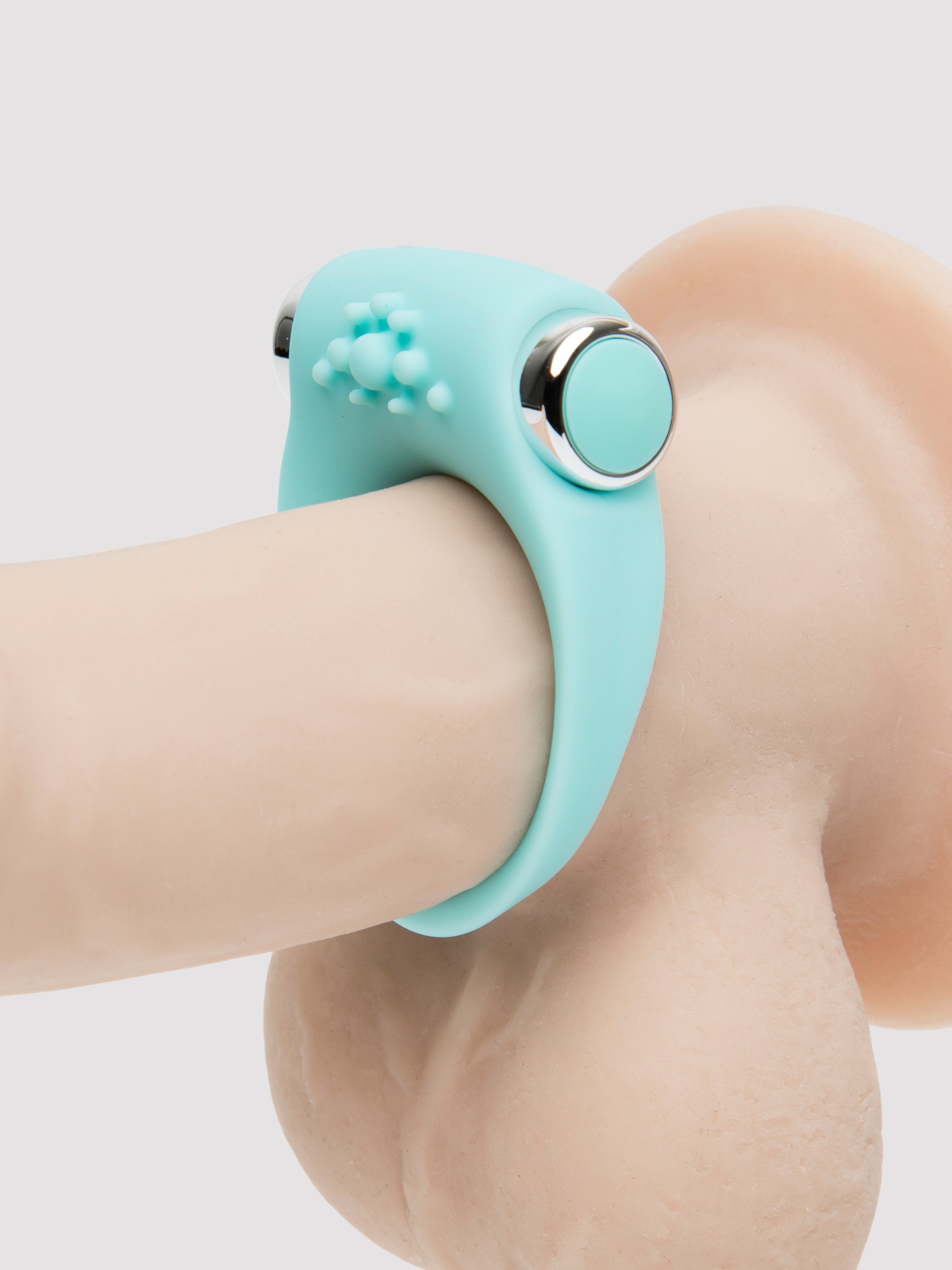 Lovehoney Buzz Vibrating Love Ring, Blue, hi-res