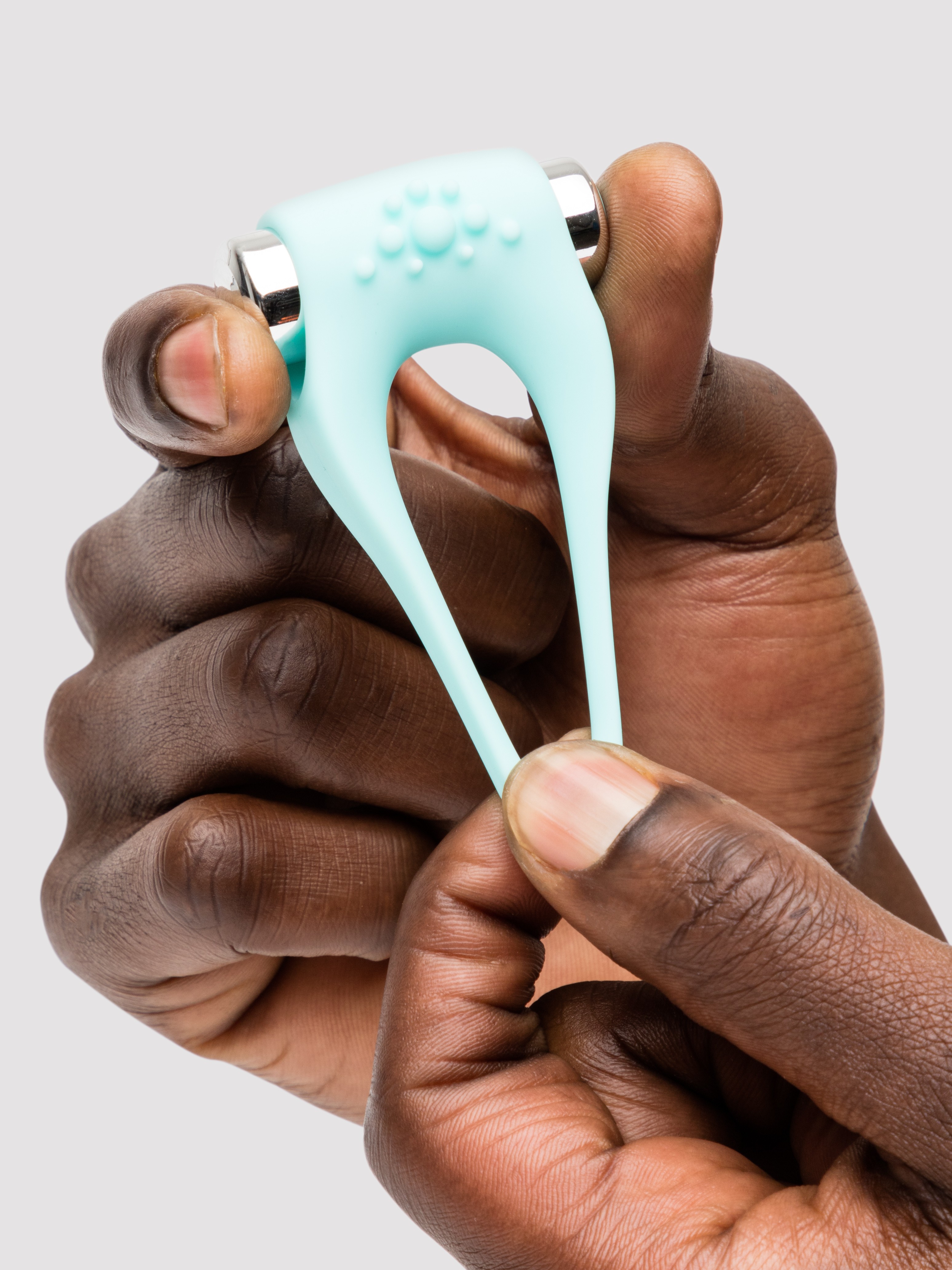 Lovehoney Buzz Vibrating Love Ring, Blue, hi-res