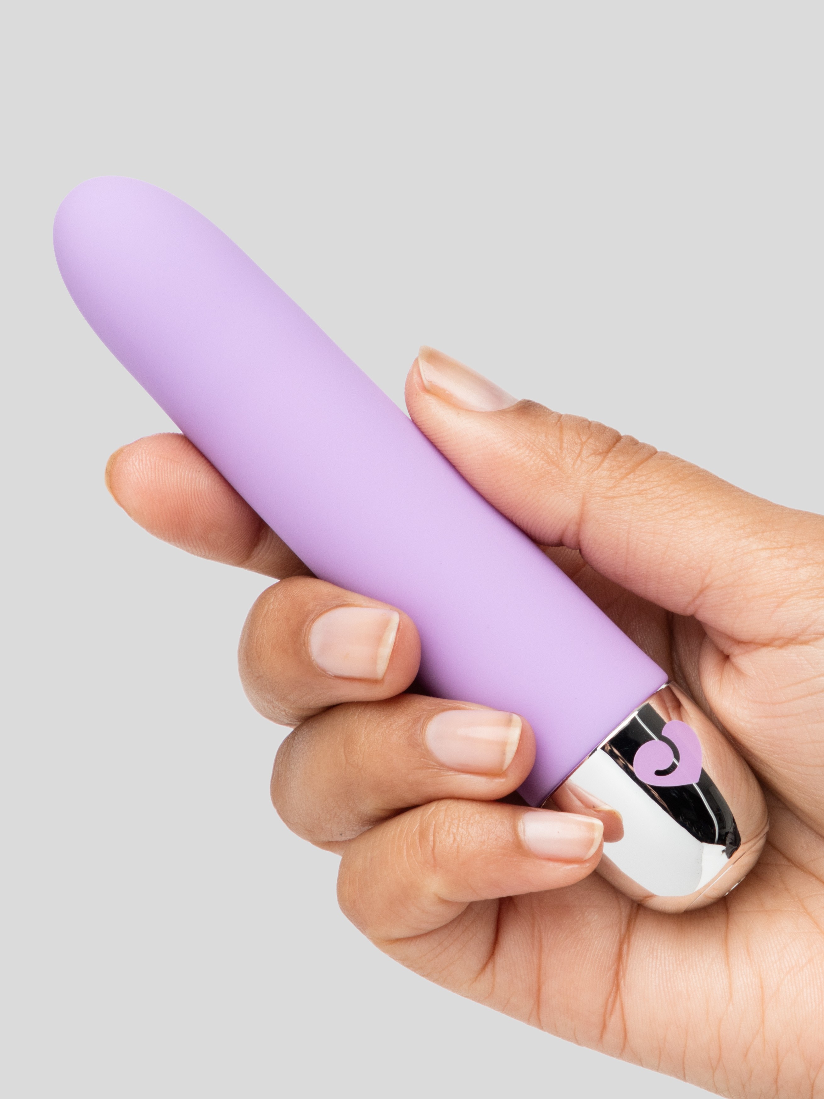 Lovehoney Glow 10 Function Silicone Mini Classic Vibrator, Purple, hi-res