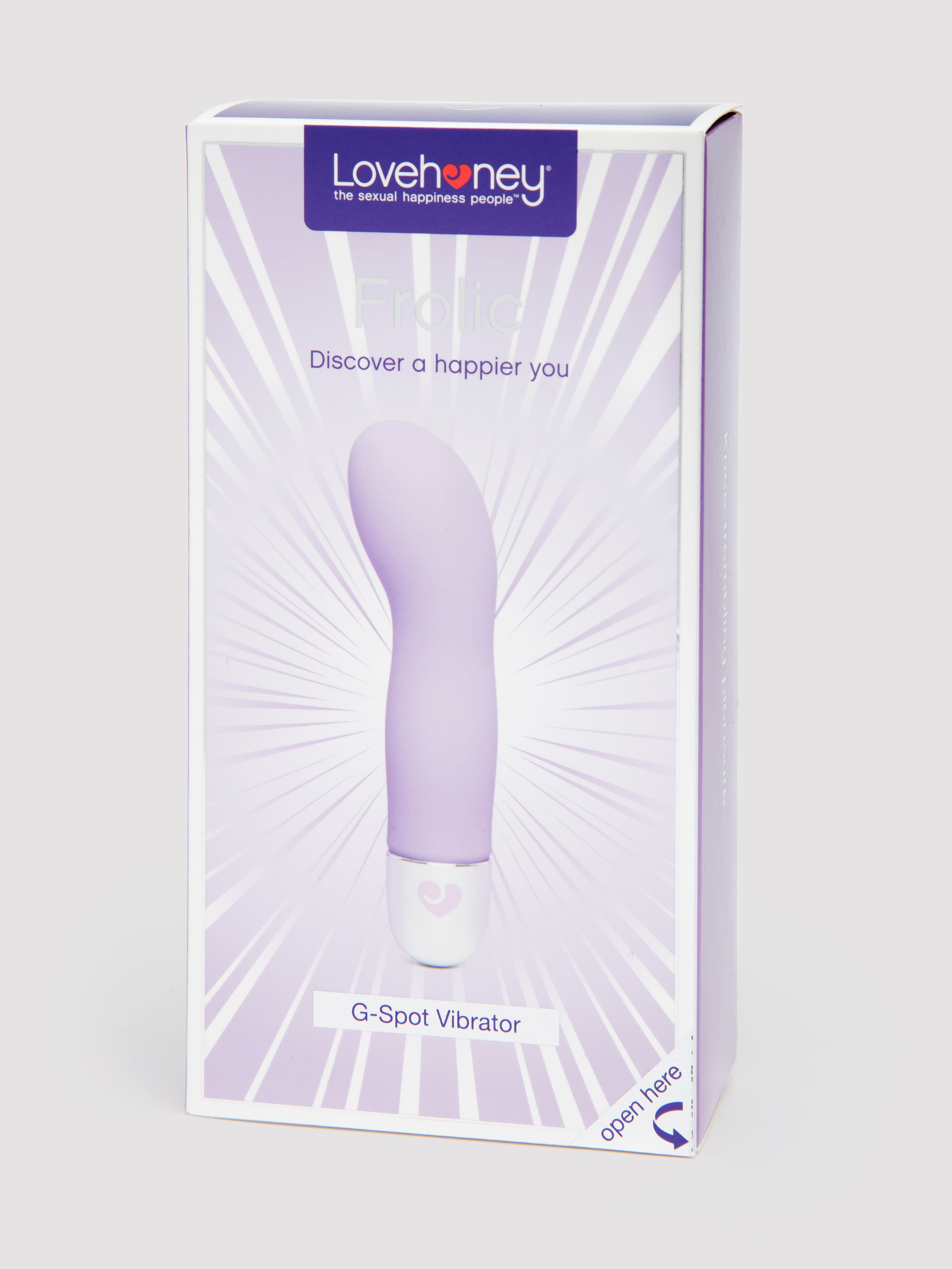 Lovehoney Frolic 10 Function Silicone G-Spot Vibrator, Purple, hi-res