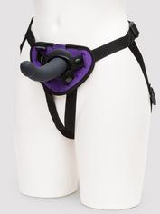 Lovehoney Advanced Rechargeable Vibrating Strap-On Harness Kit 6 Inch, Black, hi-res