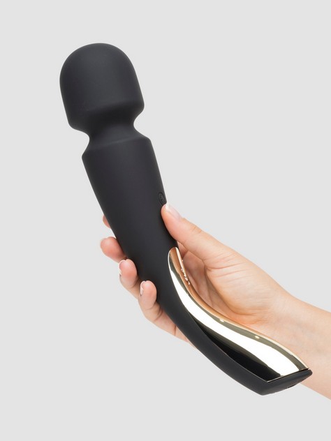 Lelo Smart Wand 2 Large Rechargeable Vibrator, Black, hi-res