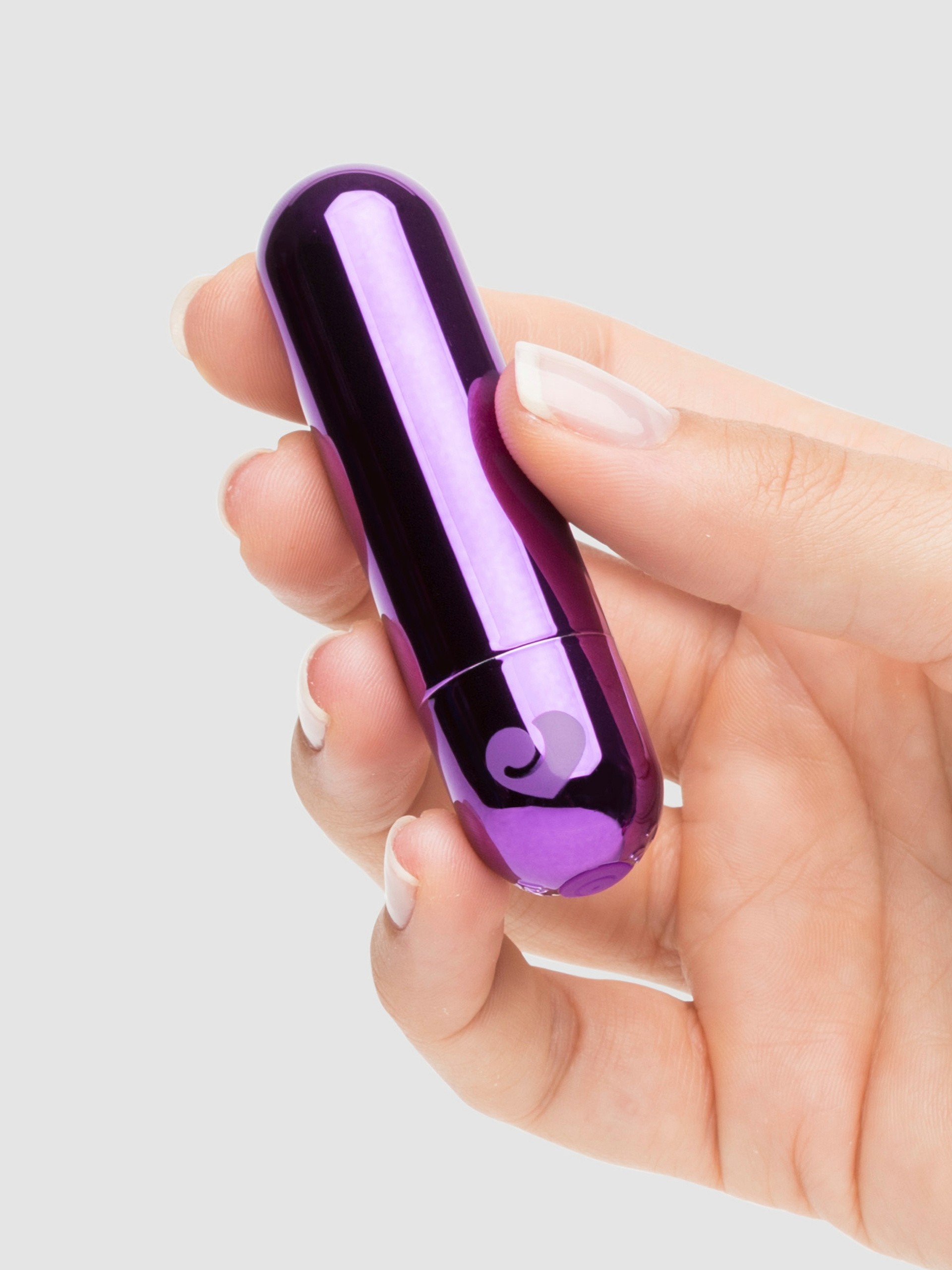 Lovehoney Glow Up Rechargeable Bullet Vibrator, Purple, hi-res