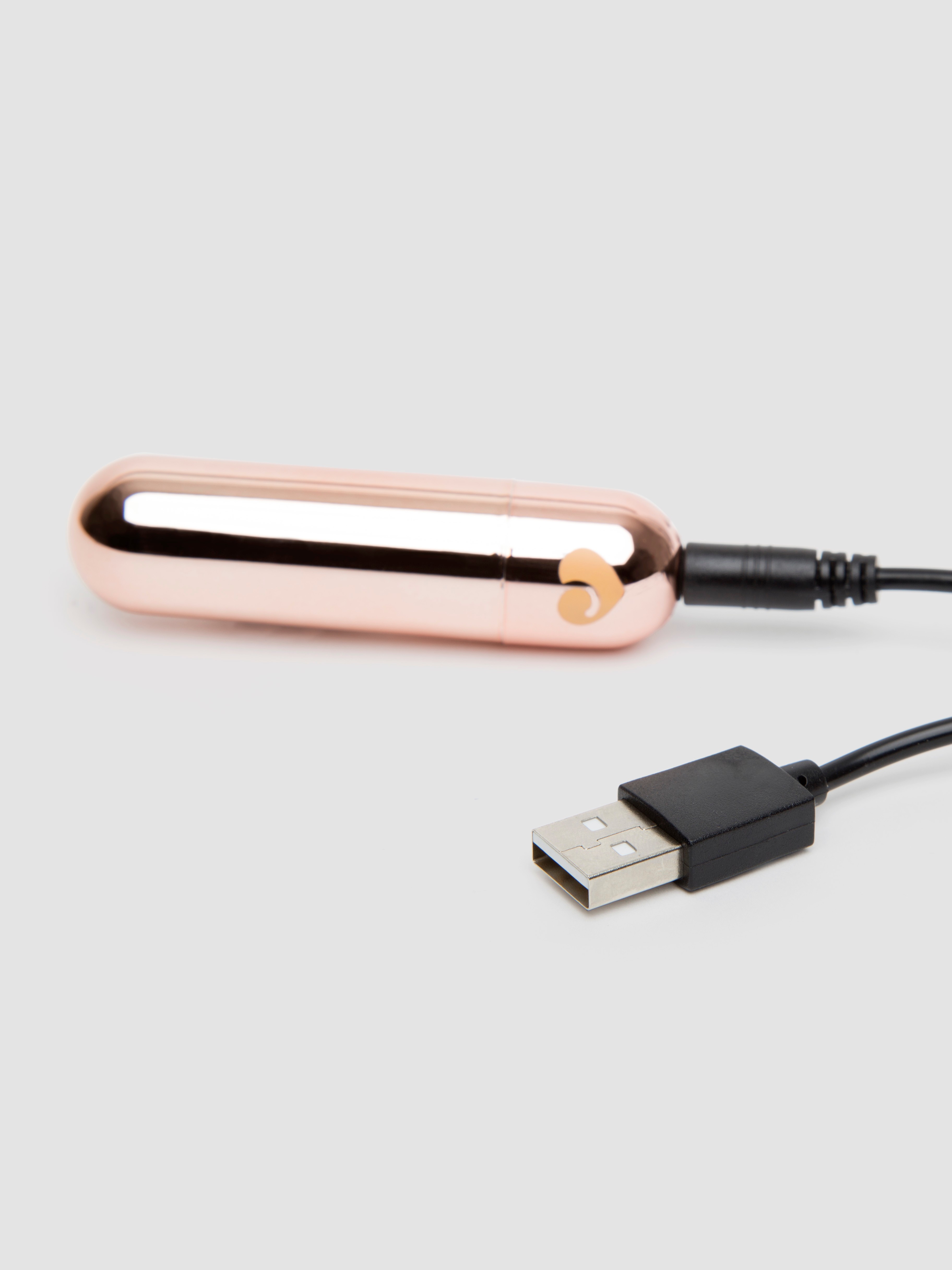 Lovehoney Glow Up Rechargeable Bullet Vibrator, Gold, hi-res