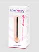 Lovehoney Glow Up Rechargeable Bullet Vibrator, Gold, hi-res