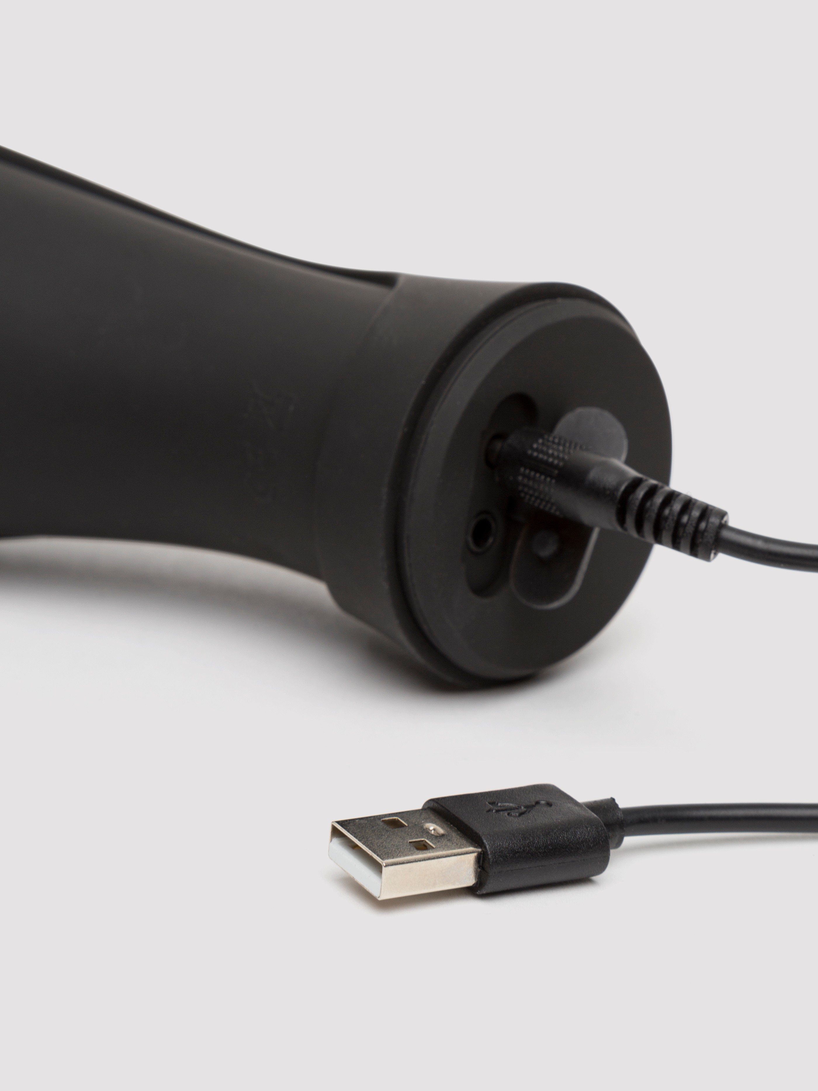 THRUST Pro Tech Thrusting Rechargeable Male Masturbator, Black, hi-res