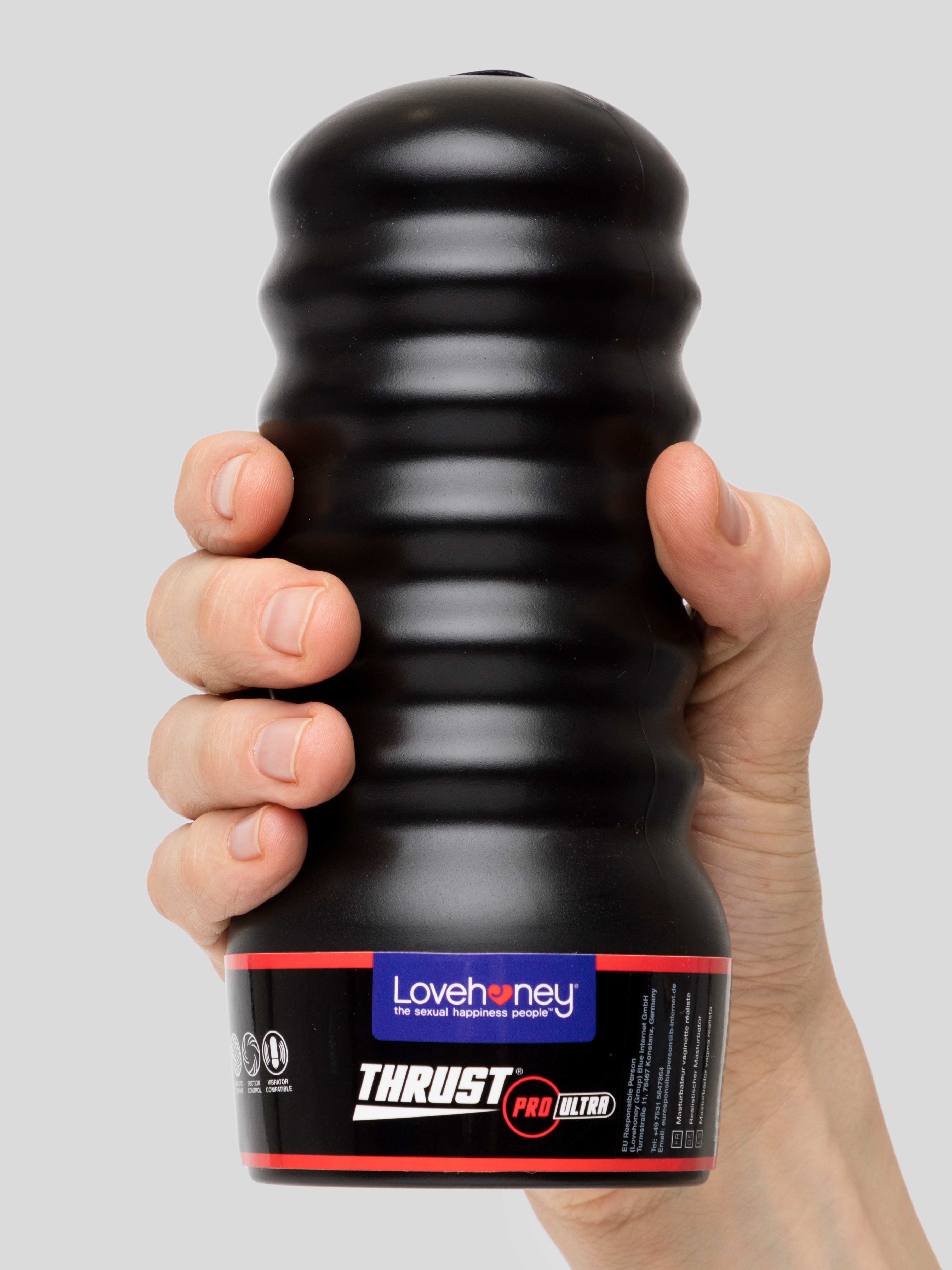 THRUST Pro Ultra Madison Suction Control Realistic Vagina Cup, Flesh Pink, hi-res