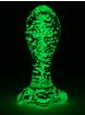 Lovehoney Sensual Glow-in-the-Dark Analplug aus Glas, Fluoreszierend, hi-res