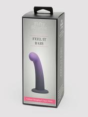 Fifty Shades of Grey Feel It Baby Colour-Changing Silicone G-Spot Dildo 7 Inch, Purple, hi-res