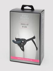 Fifty Shades of Grey Feel It Baby Vibrating Strap-On Harness Kit, Black, hi-res