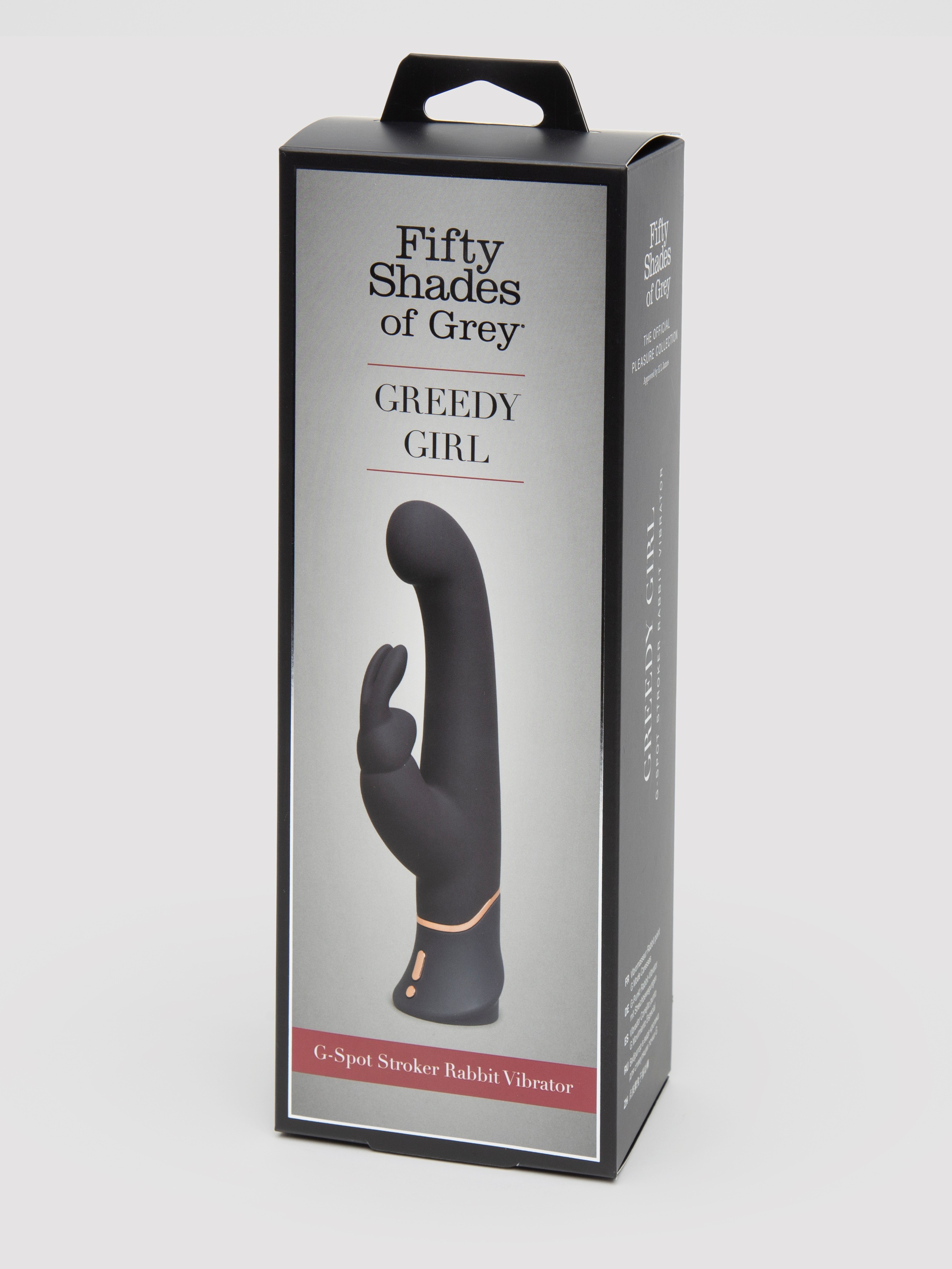 Fifty Shades of Grey Greedy Girl G-Spot Stroker Rabbit Vibrator, Purple, hi-res