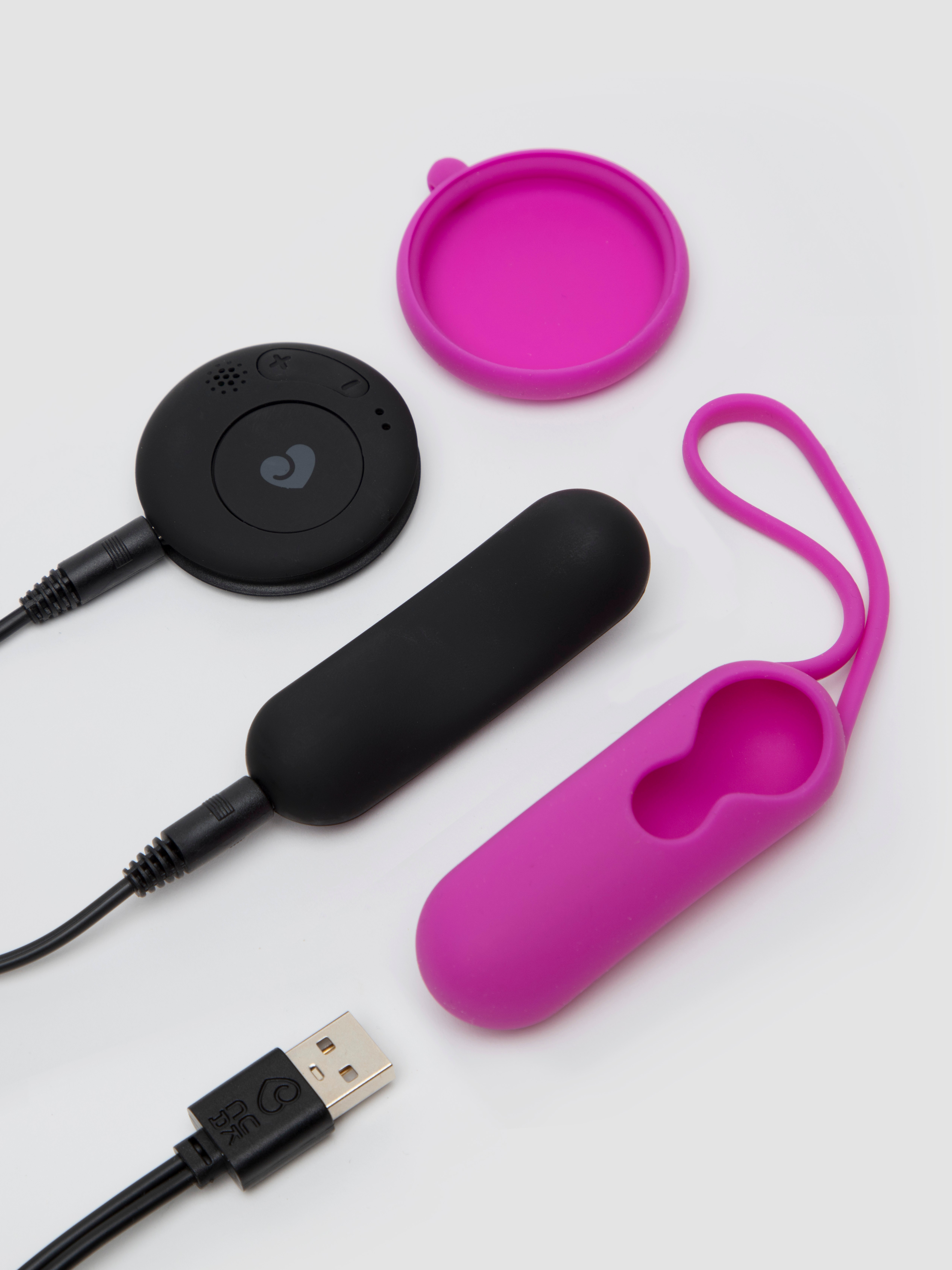 Lovehoney Juno Rechargeable Music-Activated Vibrating Egg, Black, hi-res