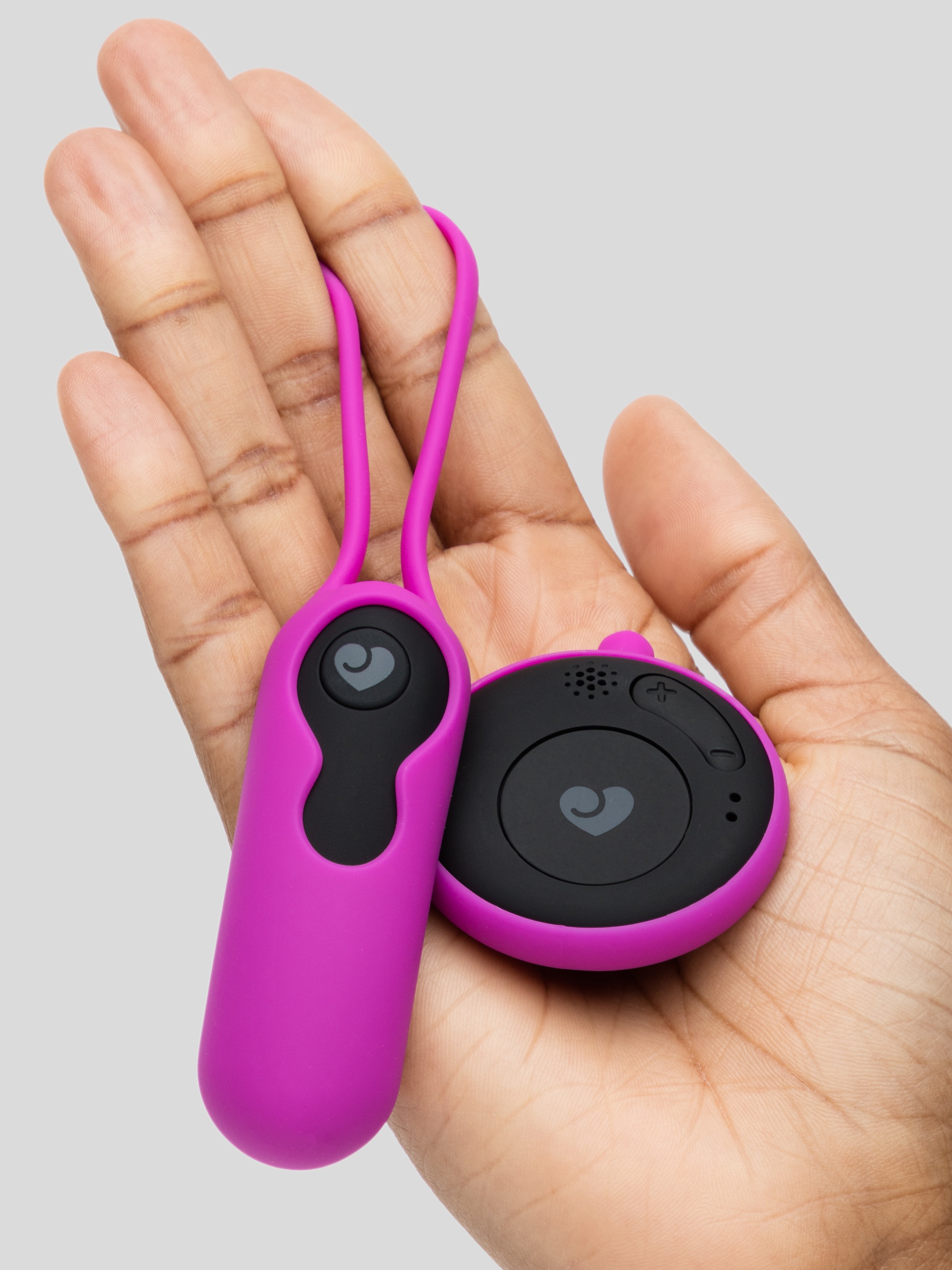 Lovehoney Juno Rechargeable Music-Activated Vibrating Egg, Black, hi-res